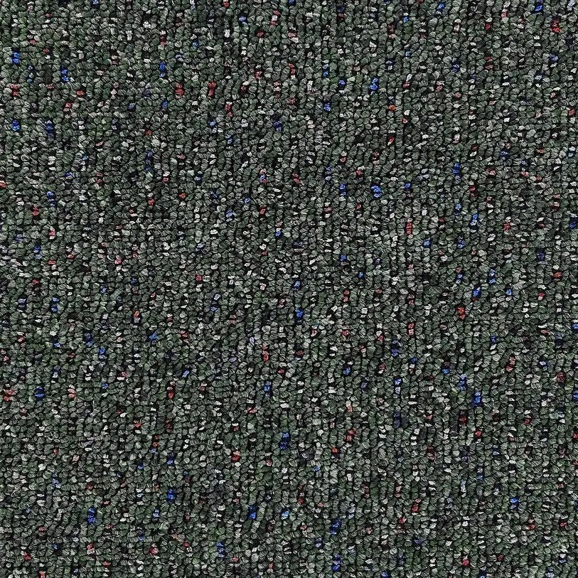 Timzo, Metrážový koberec New Techno 3547 zelené, zátěžový, na míru, šíře 4m, zelená, ab (mřížka), chodba / předsíň