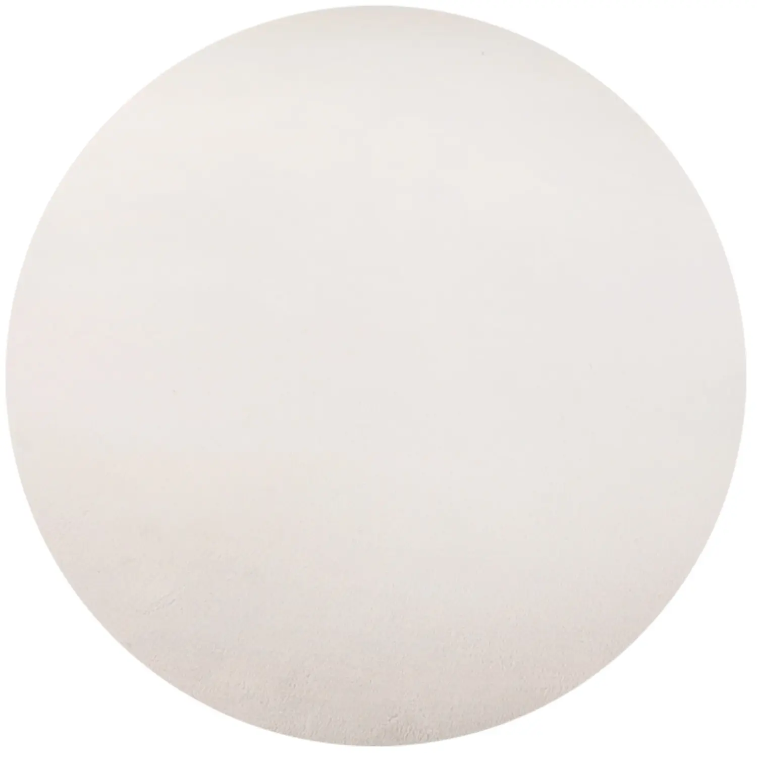 Ayyildiz, Kusový koberec Sky 5400 Cream kruh, 200x200 (průměr) kruh, béžová, obývací pokoj