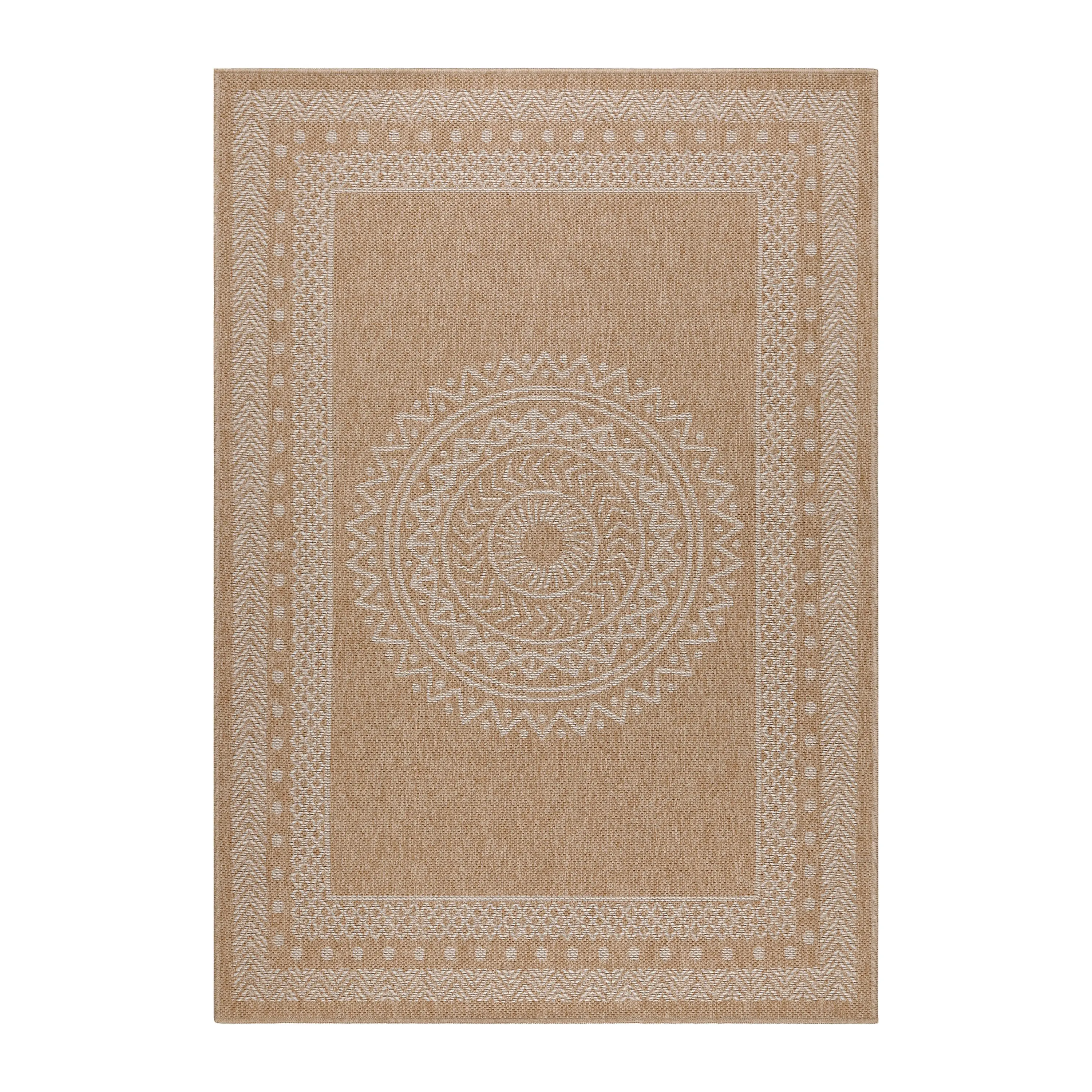 Ayyildiz, Kusový koberec Dhaka 8714 Beige, 120x170, béžová, chodba / předsíň