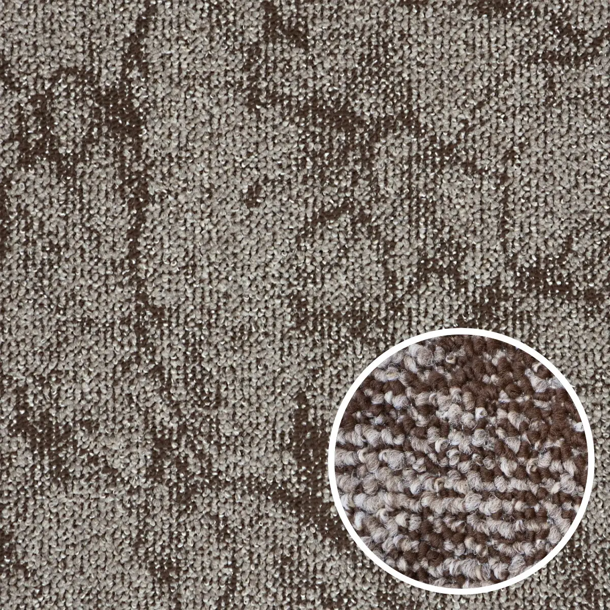 Spoltex, Metrážový koberec Marbeline 190 hnědá, na míru, šíře 4m, hnědá, filc, ložnice