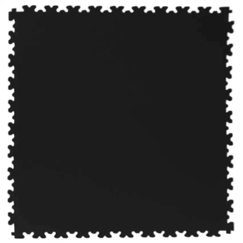 Gerflor Vinylový modulový čtverec R-Tile 9004 Black - 50,3x50,3 cm