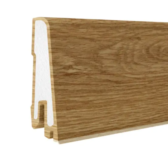 Döllken, Soklová podlahová lišta MOD60 Clip 2677 2,5 m, 2500x60x14,5 mm, hnědá
