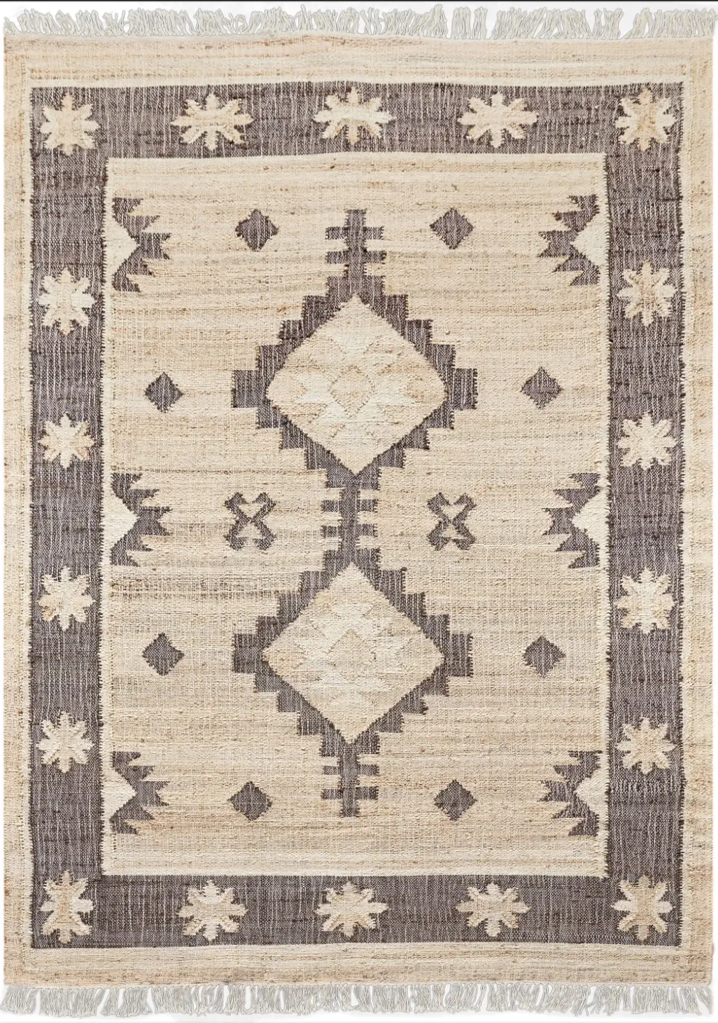 Diamond Carpets India, Ručně vázaný kusový koberec Serenade 2339 Natural, 140x200, béžová, chodba / předsíň