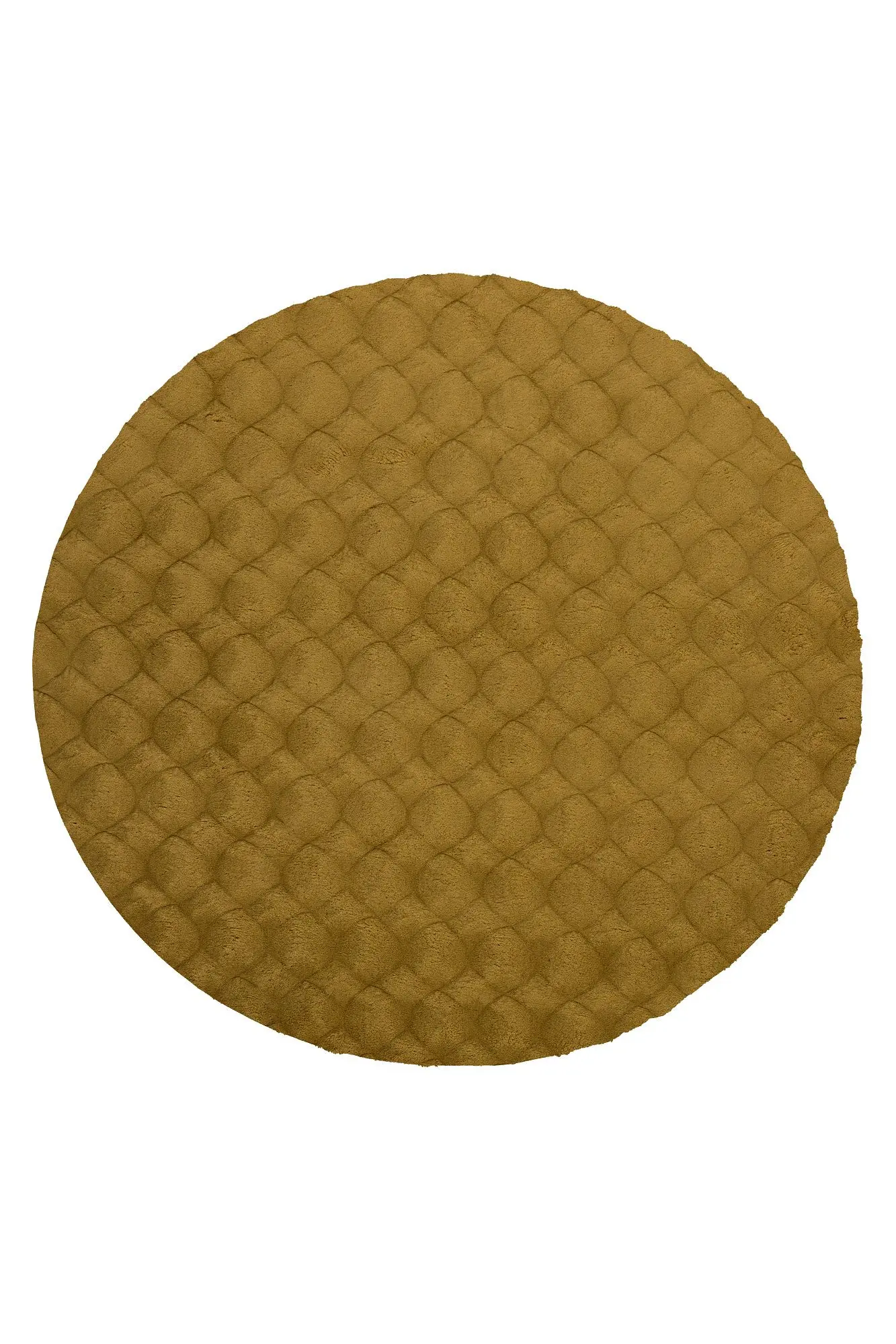 Obsession, Kusový koberec Diamond Cut 800 Honey kruh,