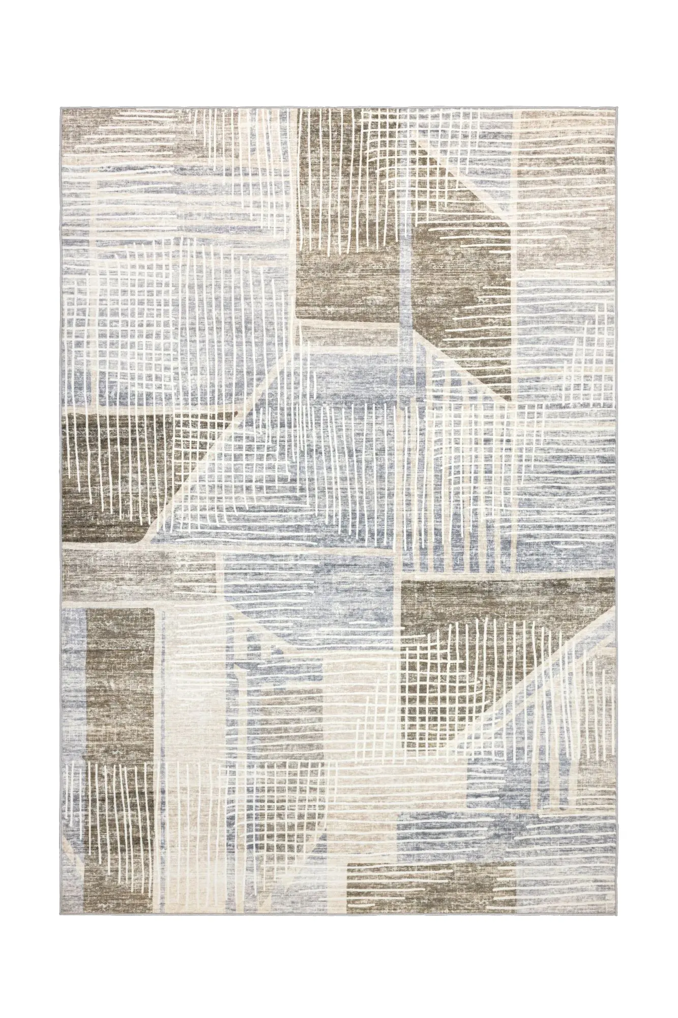Obsession, Kusový koberec Avantgarde 104 Taupe, 230x330, šedá, chodba / předsíň