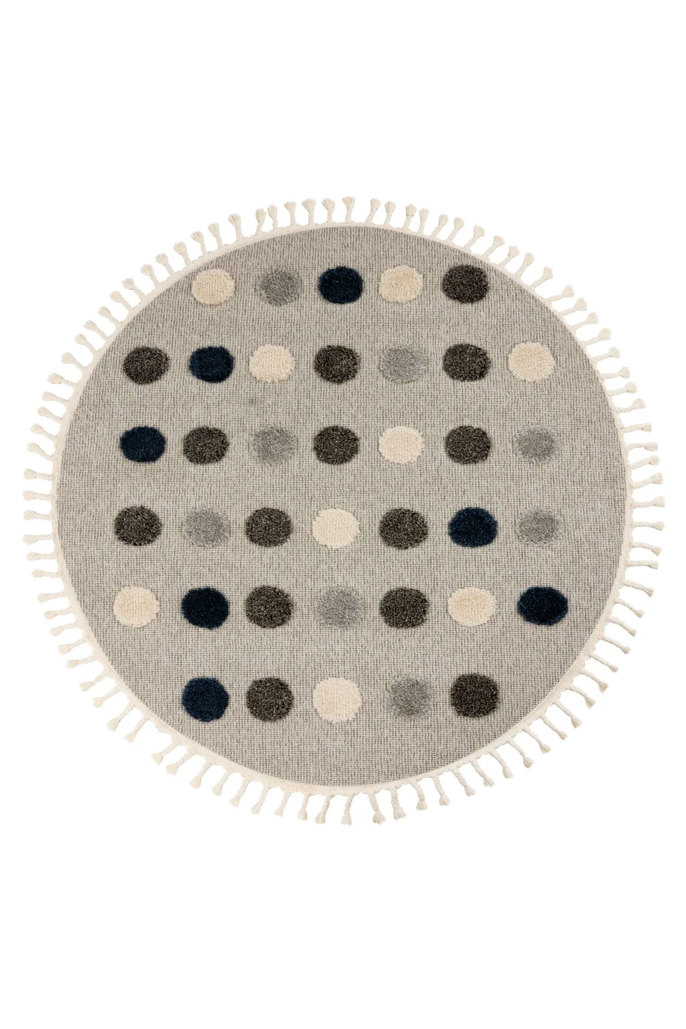 Obsession, Dětský kusový koberec My Fano 394 Dots kruh, 133x133 (průměr) kruh, vícebarevná, dětský pokoj
