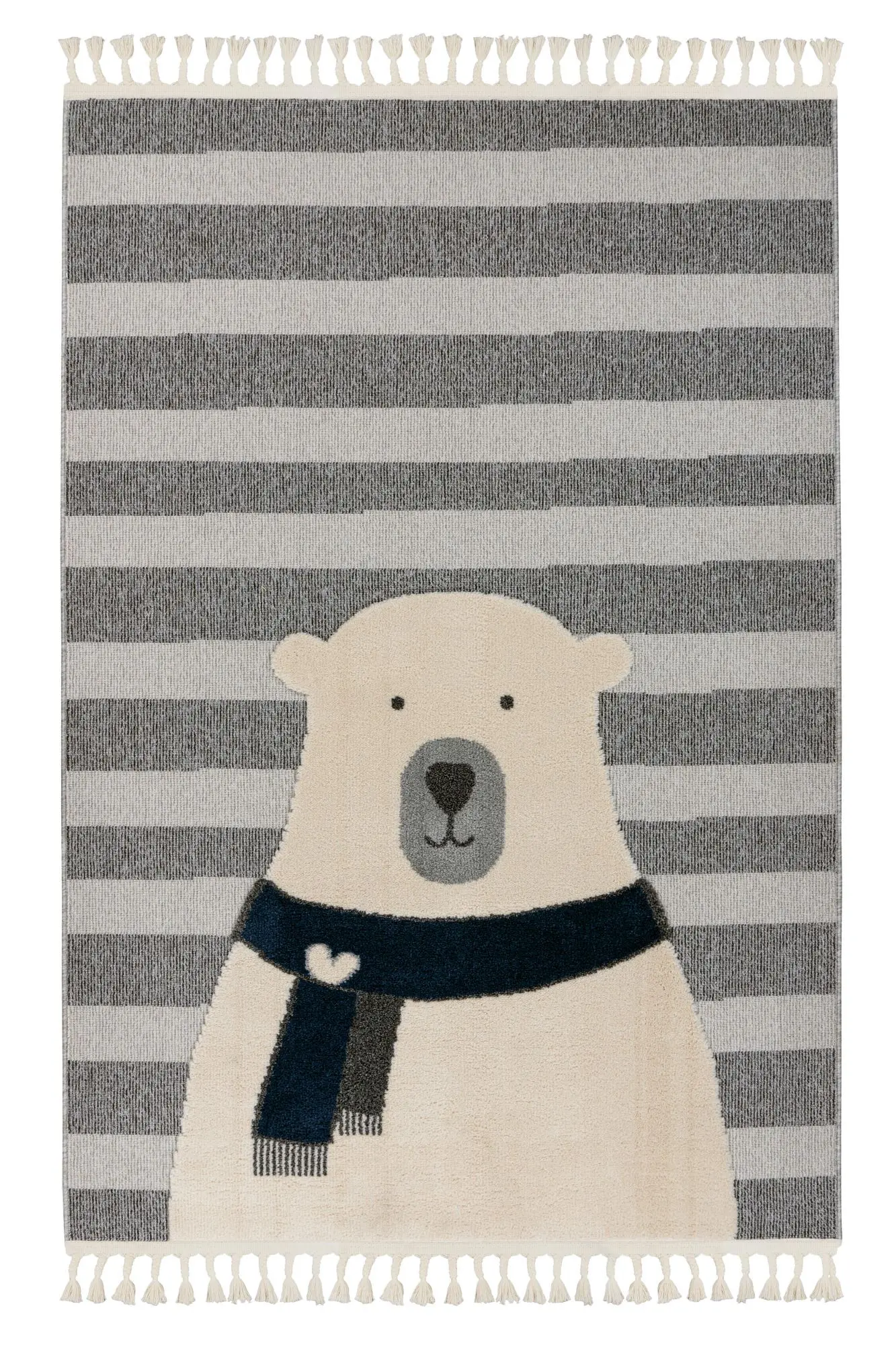 Obsession, Dětský kusový koberec My Fano 398 Bear, 160x230, šedá, dětský pokoj