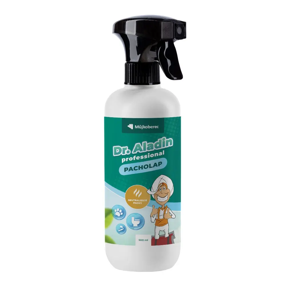 AladinWorld Expres Neutralizátor pachů a osvěžovač 500ml - Dr. Aladin Pacholap - 500 ml