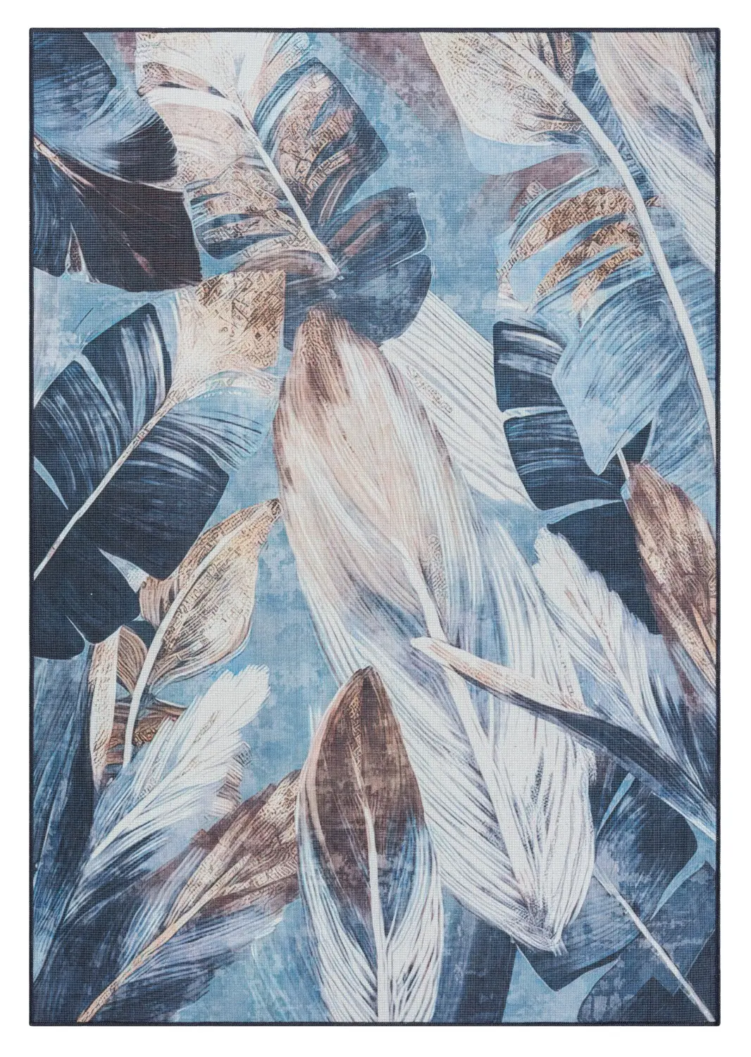 My Flair, Kusový koberec Isak CA30020 blau – na ven i na doma, 160x230, vícebarevná, chodba / předsíň