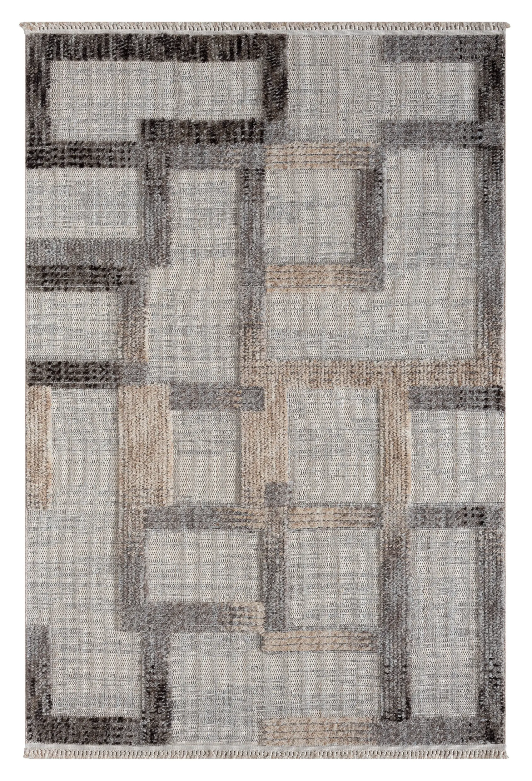 My Flair, Kusový koberec Balania beige, 160x230, béžová, chodba / předsíň