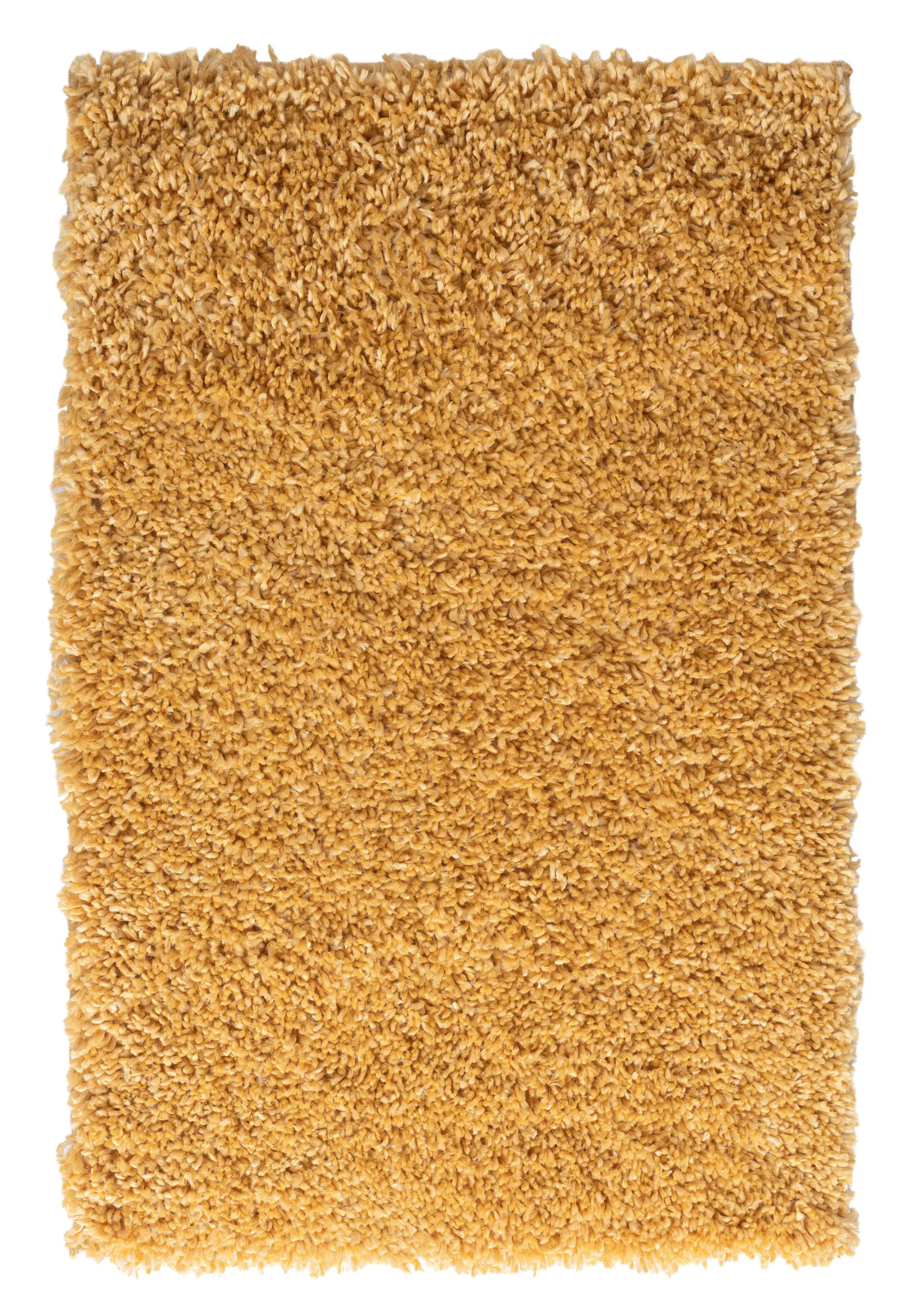 My Flair, Kusový koberec My Shaggy goldgelb, 200x290, žlutá, chodba / předsíň