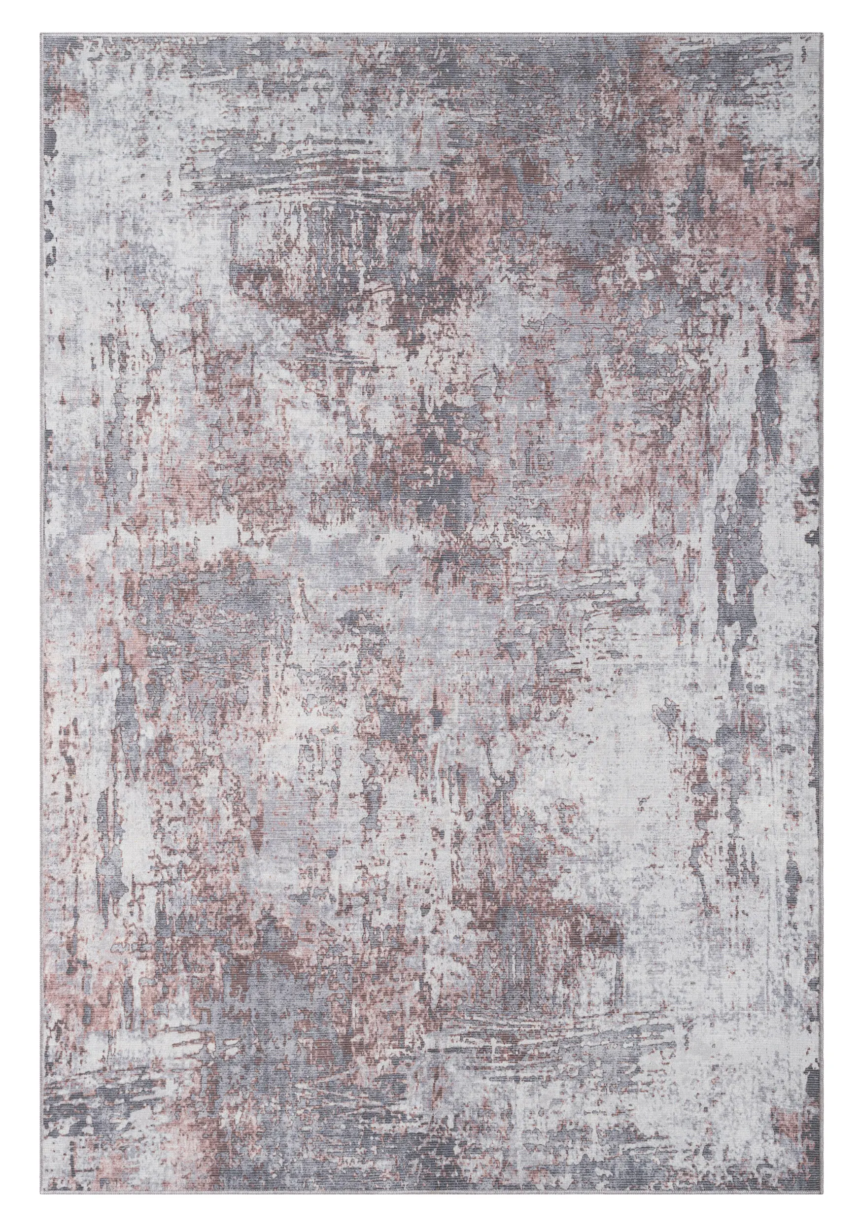 My Flair, Kusový koberec Avery grau/braun – na ven i na doma, 160x230, šedá, chodba / předsíň