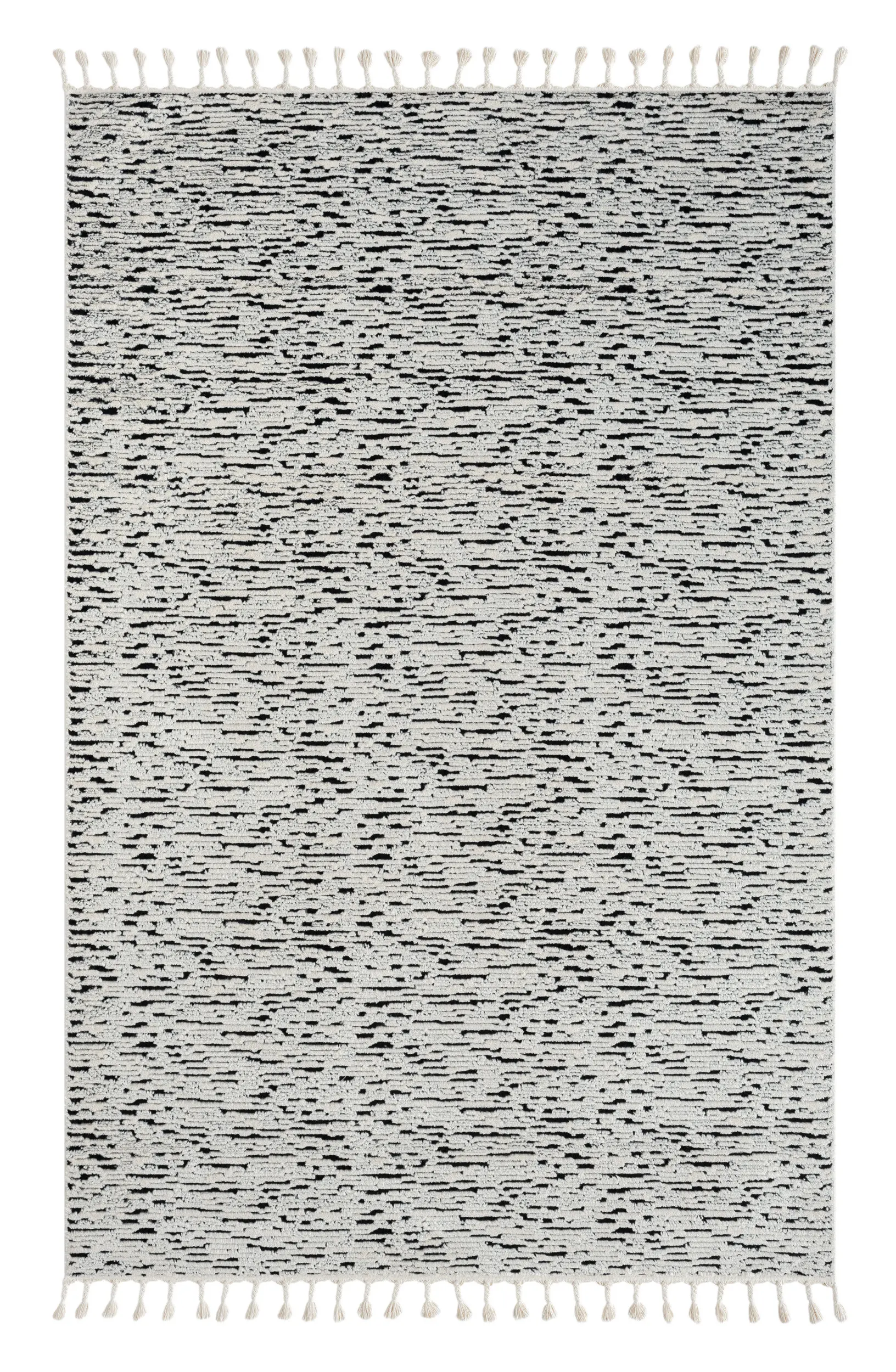 My Flair, Kusový koberec Moroccan Spirit schwarz, 100x200, černobílá, ložnice