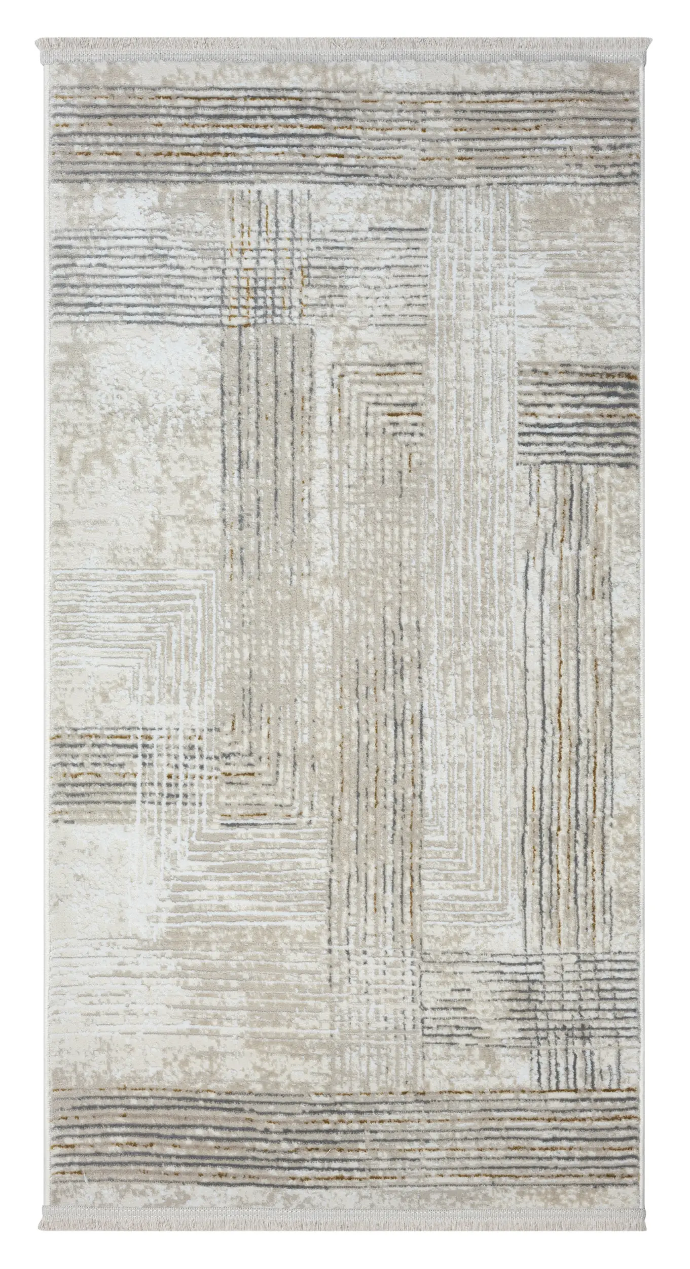 My Flair, Kusový koberec My Way creme, 80x150, šedá, chodba / předsíň