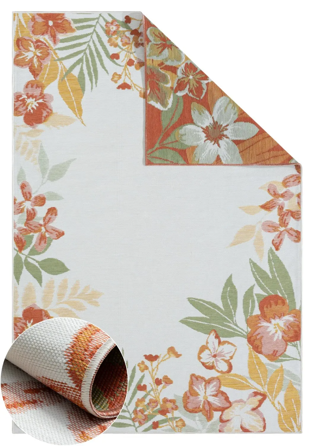 My Flair, Kusový koberec Paloma cream – na ven i na doma, 200x300, vícebarevná, chodba / předsíň