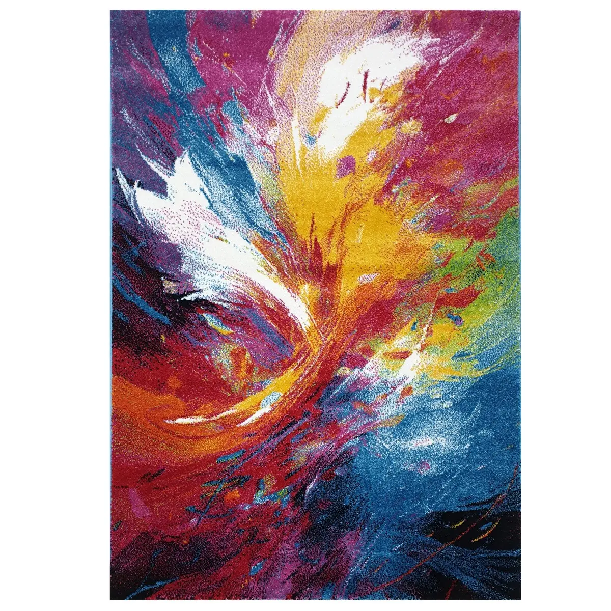 Medipa (Merinos), Kusový koberec Fantasy 814-61 lila/blue, 200x290, vícebarevná