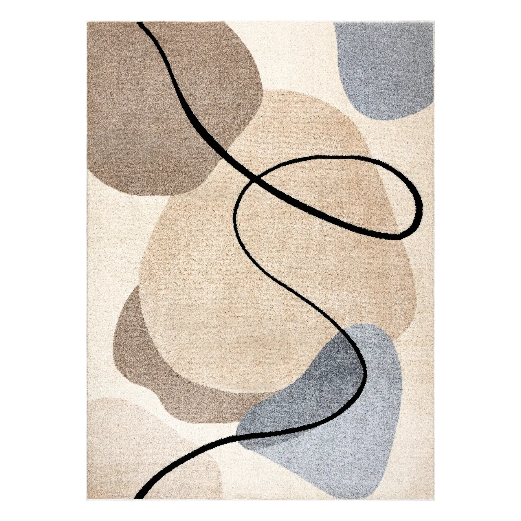 Dywany Łuszczów, Kusový koberec Fusion 9213 cream/beige, 160x220, béžová, kancelář