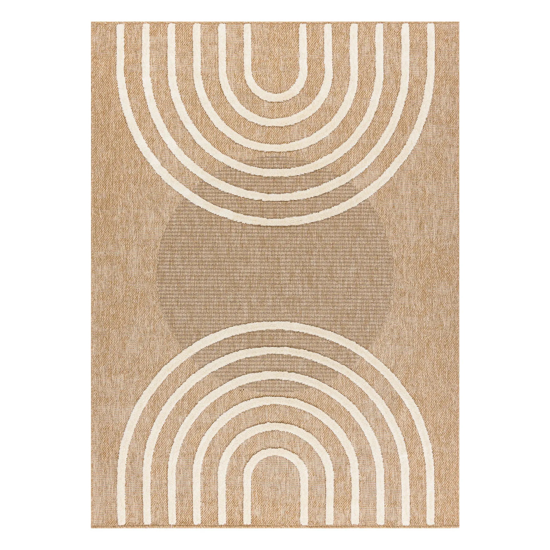 Dywany Łuszczów, Kusový koberec Spark 0688A beige/cream, 180x270, béžová, chodba / předsíň