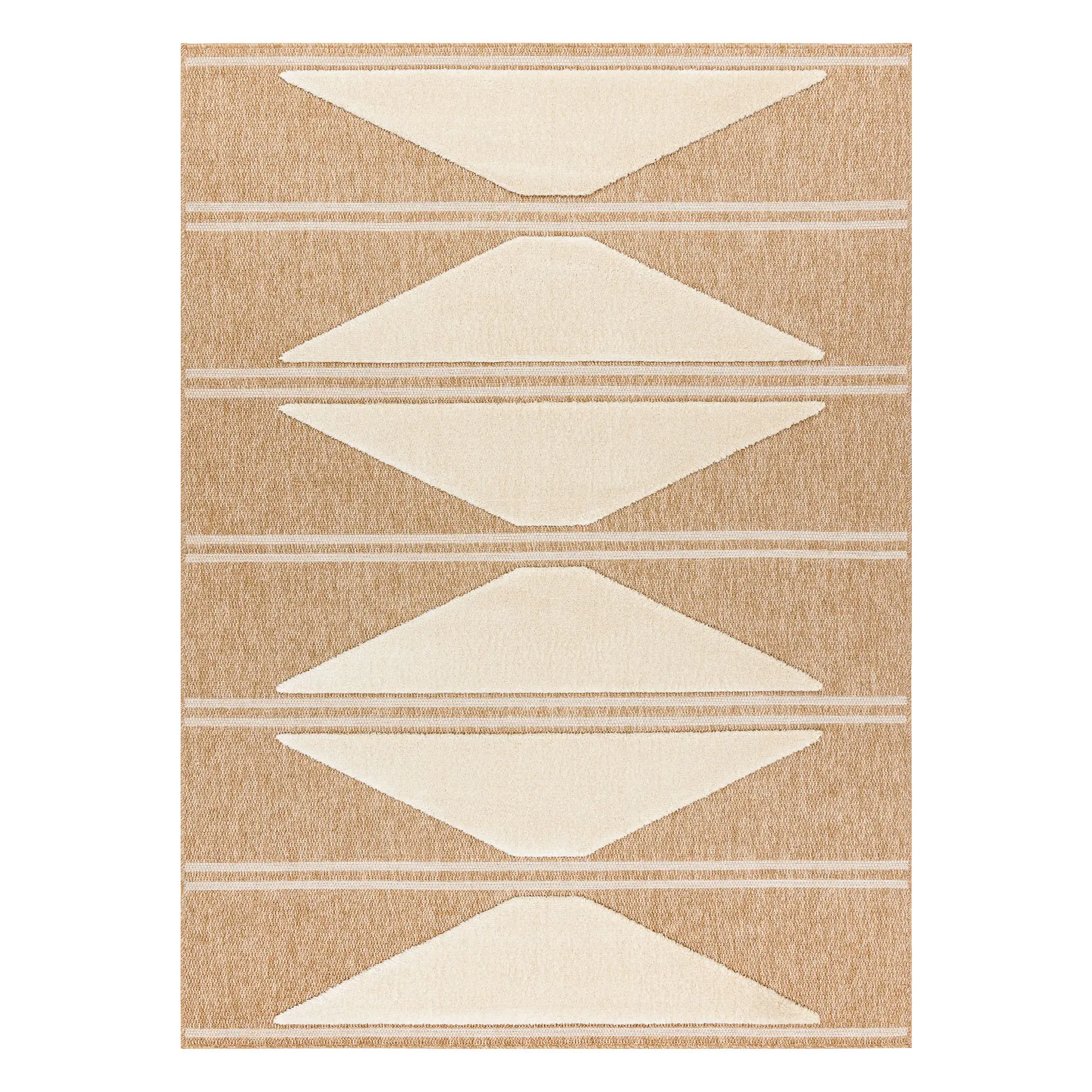 Dywany Łuszczów, Kusový koberec Spark 0698A beige/cream, 180x270, béžová, chodba / předsíň