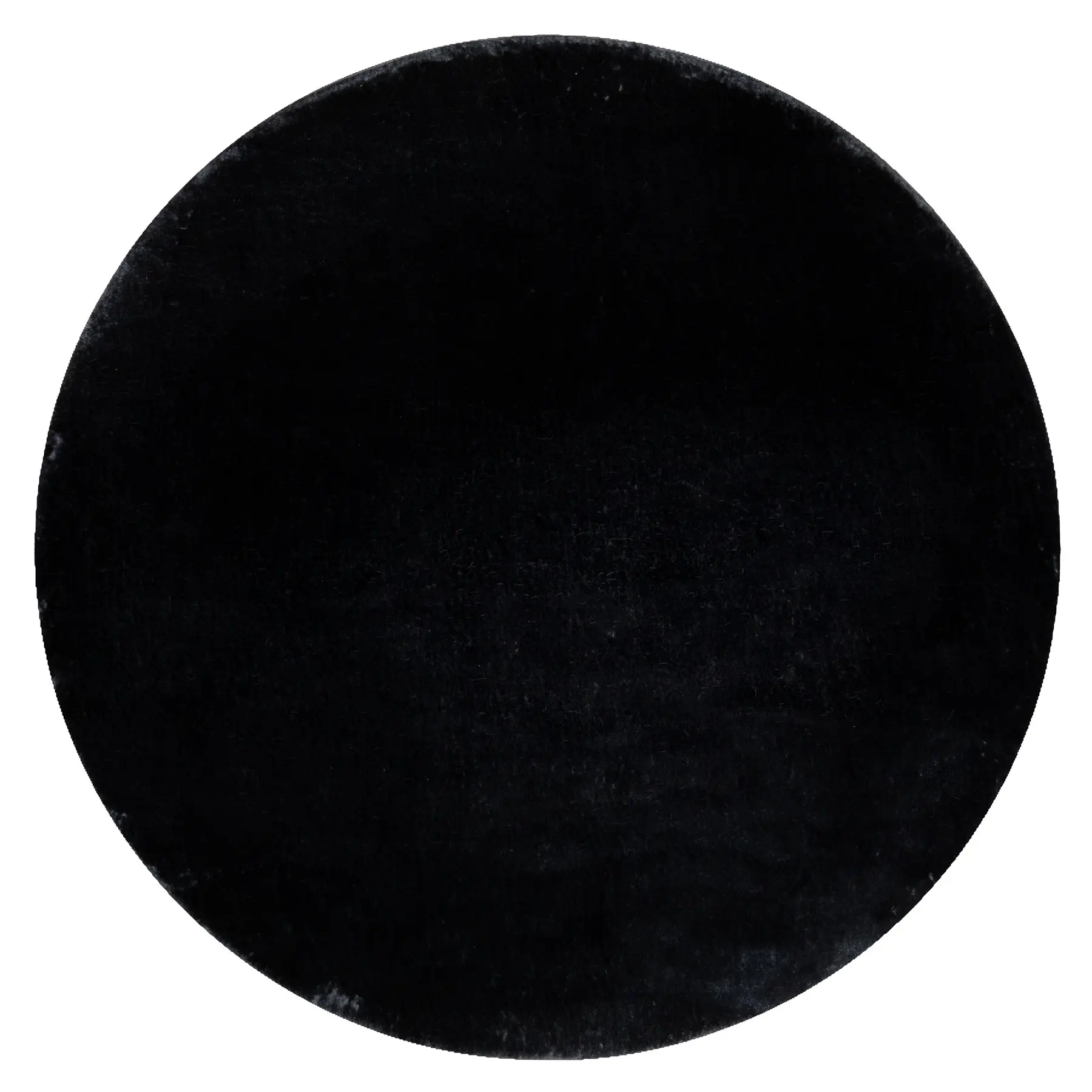 Dywany Łuszczów, Kusový koberec Visco Rabbit Dark grey 5 kruh, 160x160 (průměr) kruh, šedá, dětský pokoj