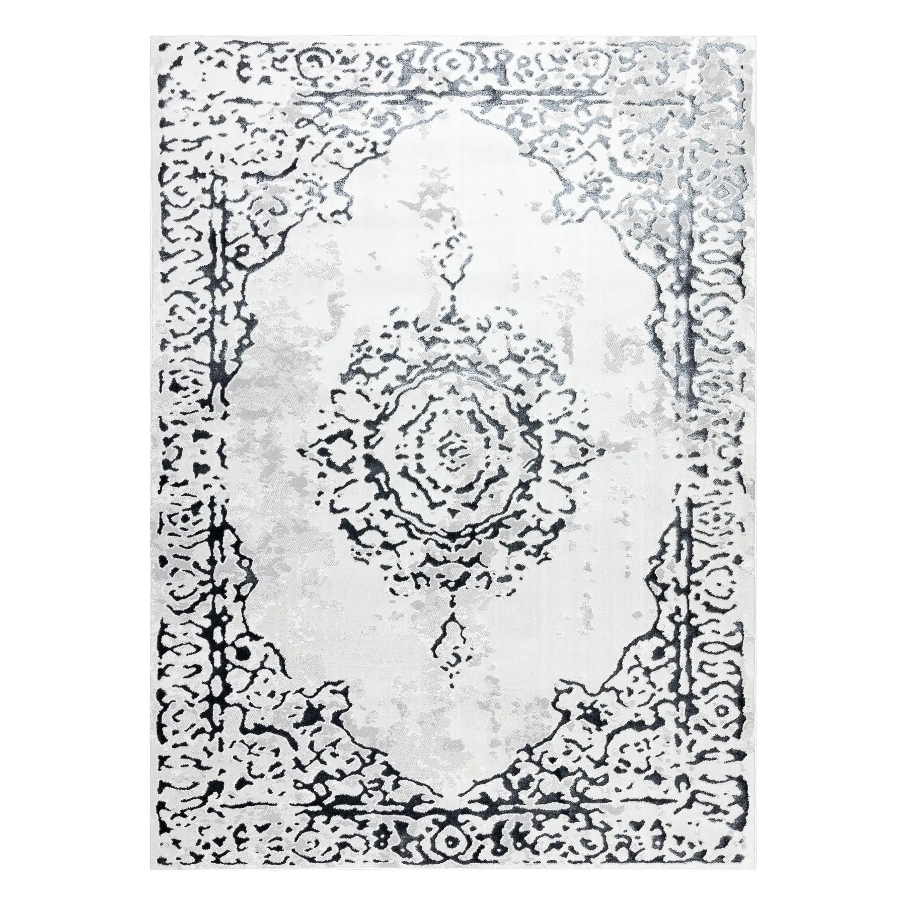 Dywany Łuszczów, Kusový koberec Allure 1961 white/grey,