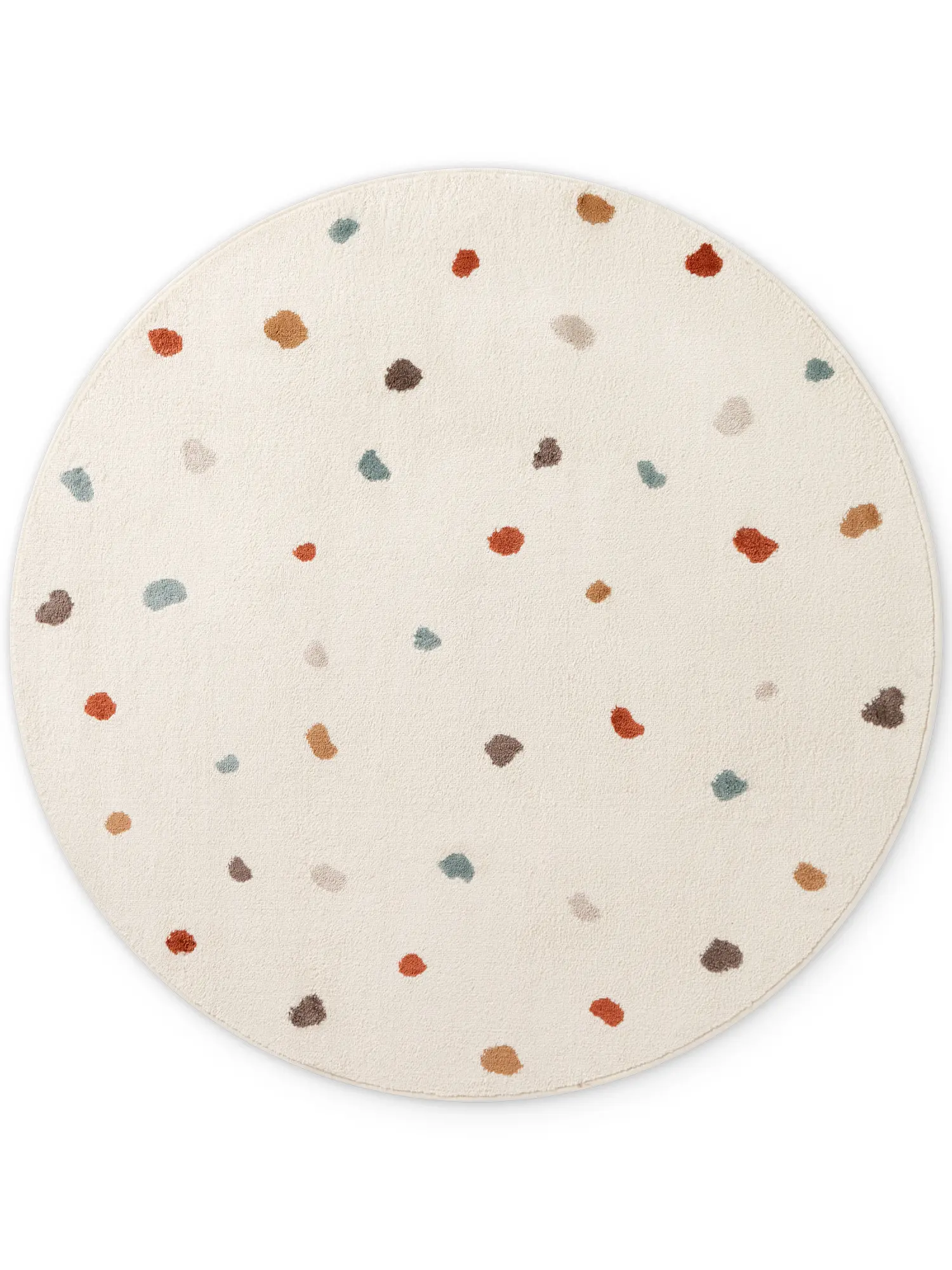 Hanse Home, Dětský koberec Adventures 106210 Cream Multicolor kruh, 160x160 (průměr) kruh, bílá, dětský pokoj