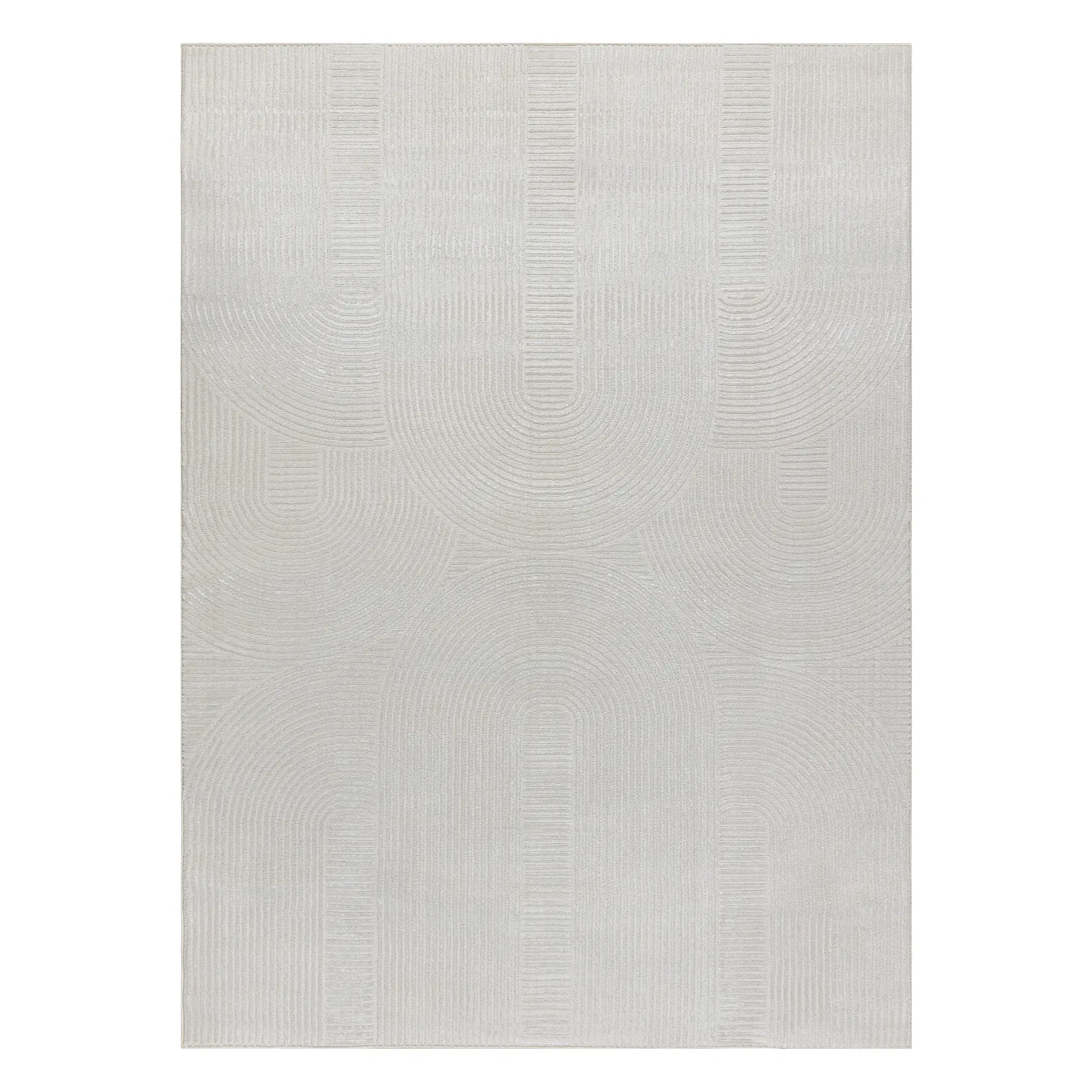 Dywany Łuszczów, Kusový koberec Balance 9086 cream, 160x220, bílá, ložnice