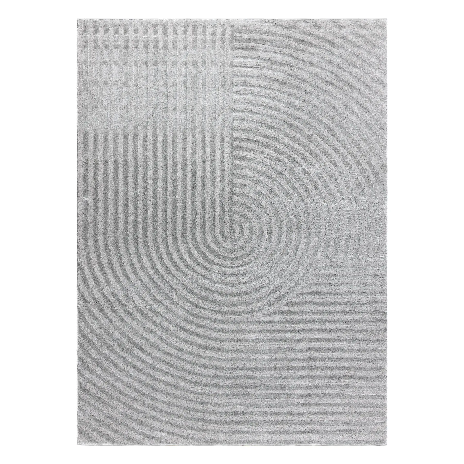 Dywany Łuszczów, Kusový koberec Balance 1921 grey, 180x270, šedá, ložnice