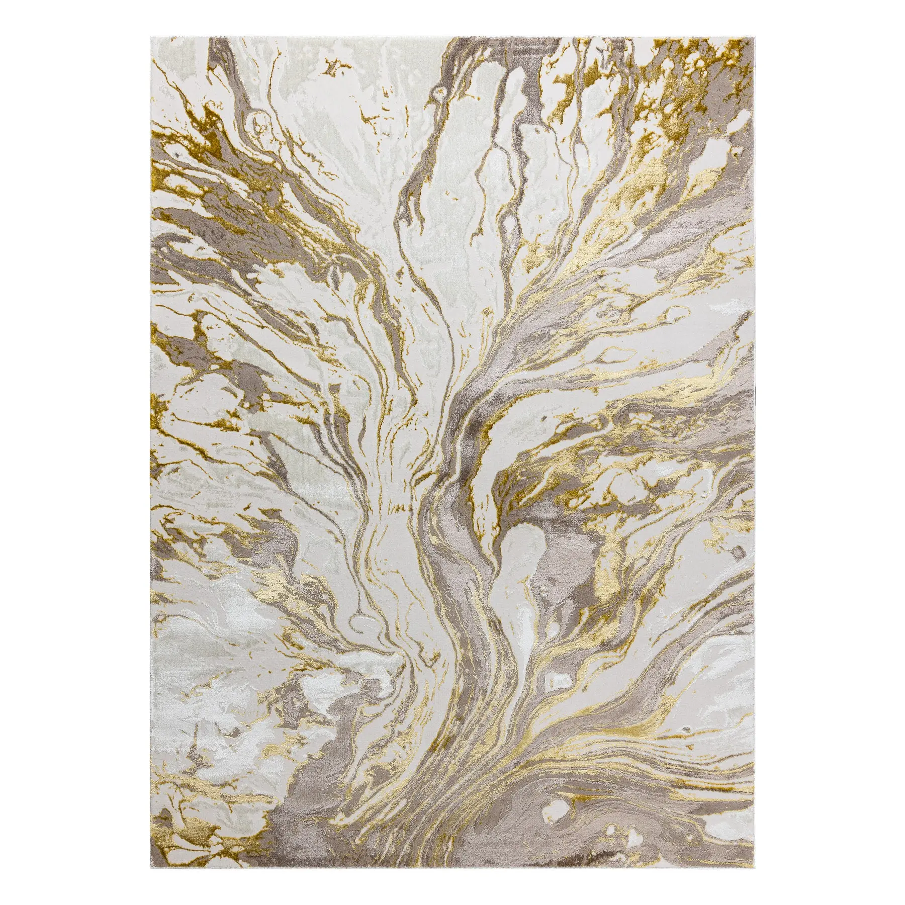 Dywany Łuszczów, Kusový koberec Bliss Z162AZ173 gold/cream, 180x270, béžová, kancelář