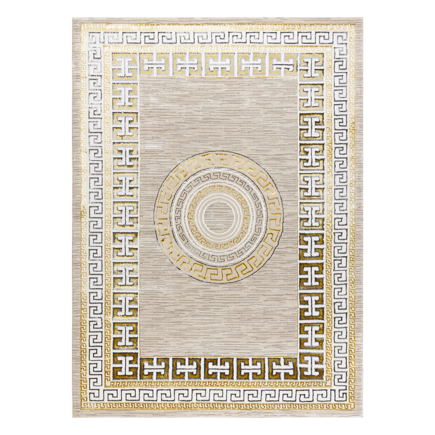 Dywany Łuszczów, Kusový koberec Bliss Z205AZ127 cream/gold, 120x170, béžová, kancelář