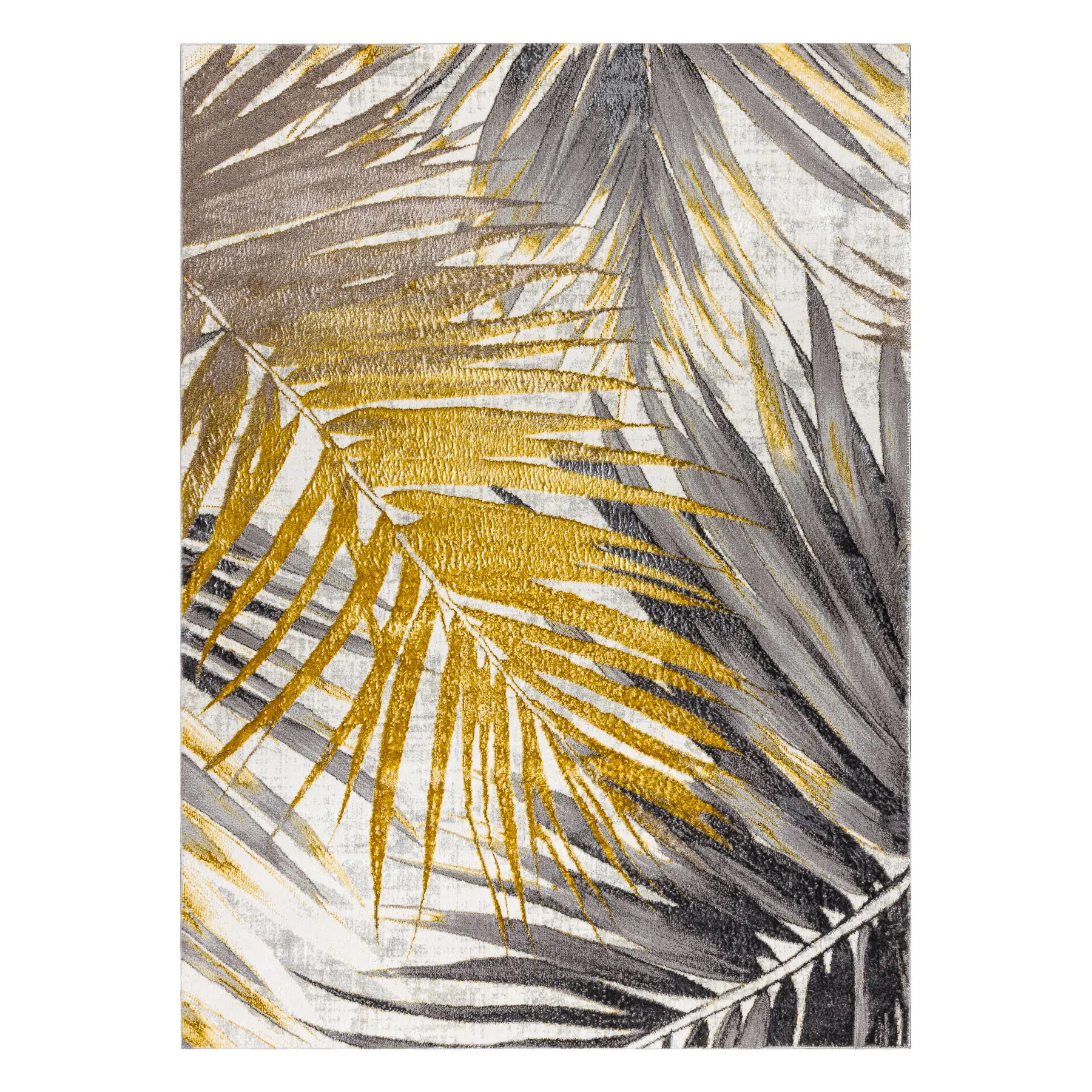 Dywany Łuszczów, Kusový koberec Bliss Z217AZ276 gold/grey, 200x290, šedá, kancelář