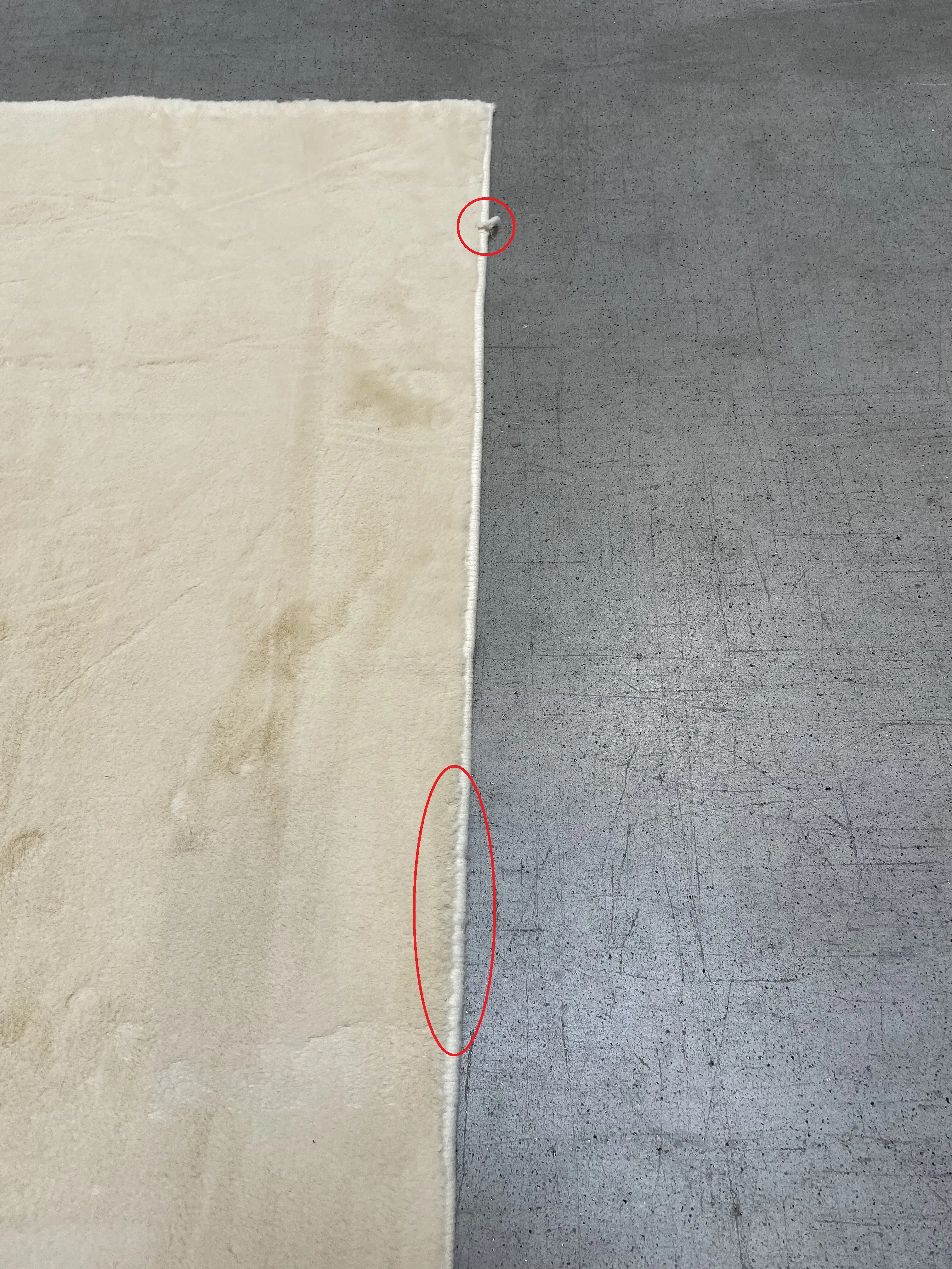 B-line, POŠKOZENÝ Kusový koberec COLOR UNI Cream, 160x230, béžová, ložnice
