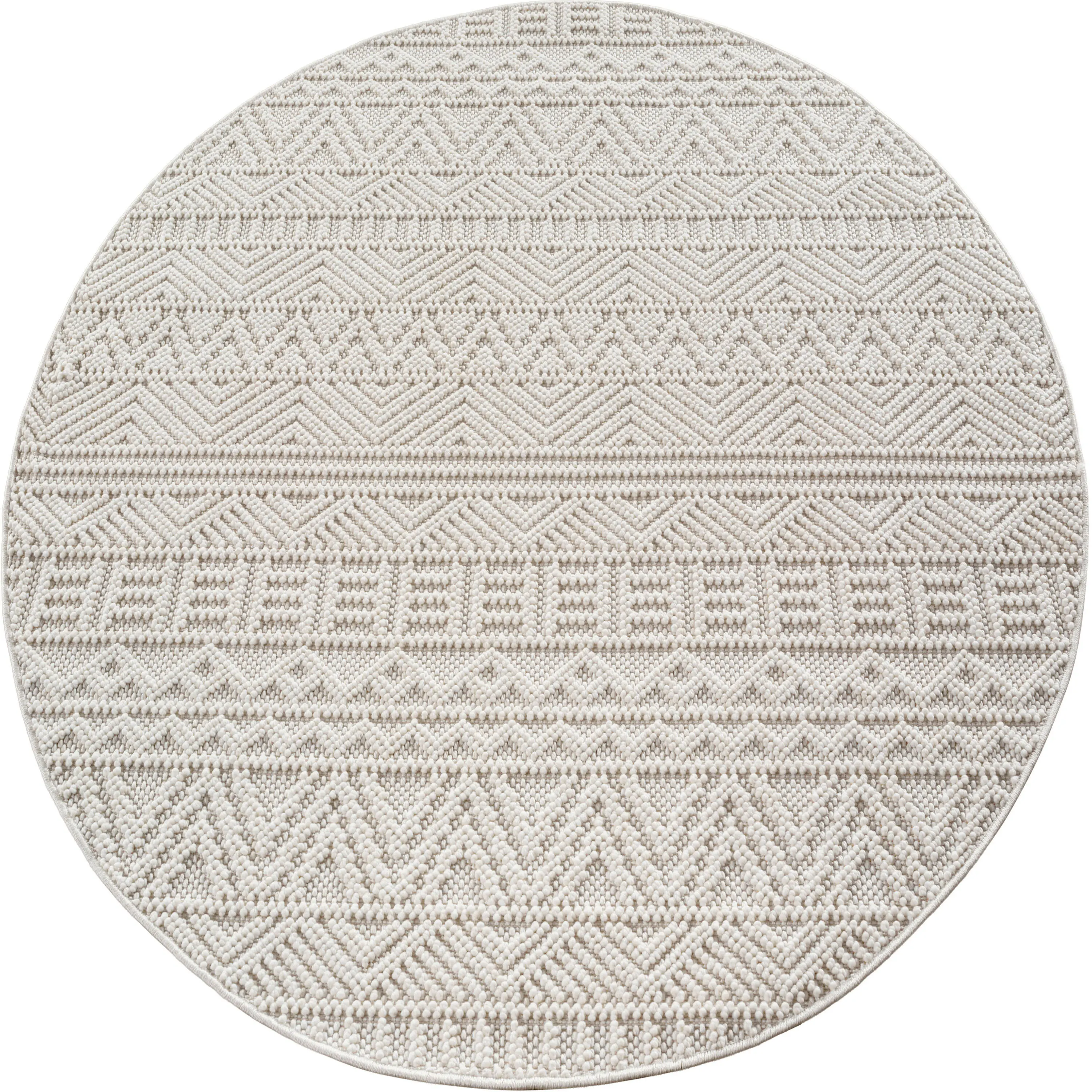 Ayyildiz, Kusový koberec Helix 2202 cream kruh,