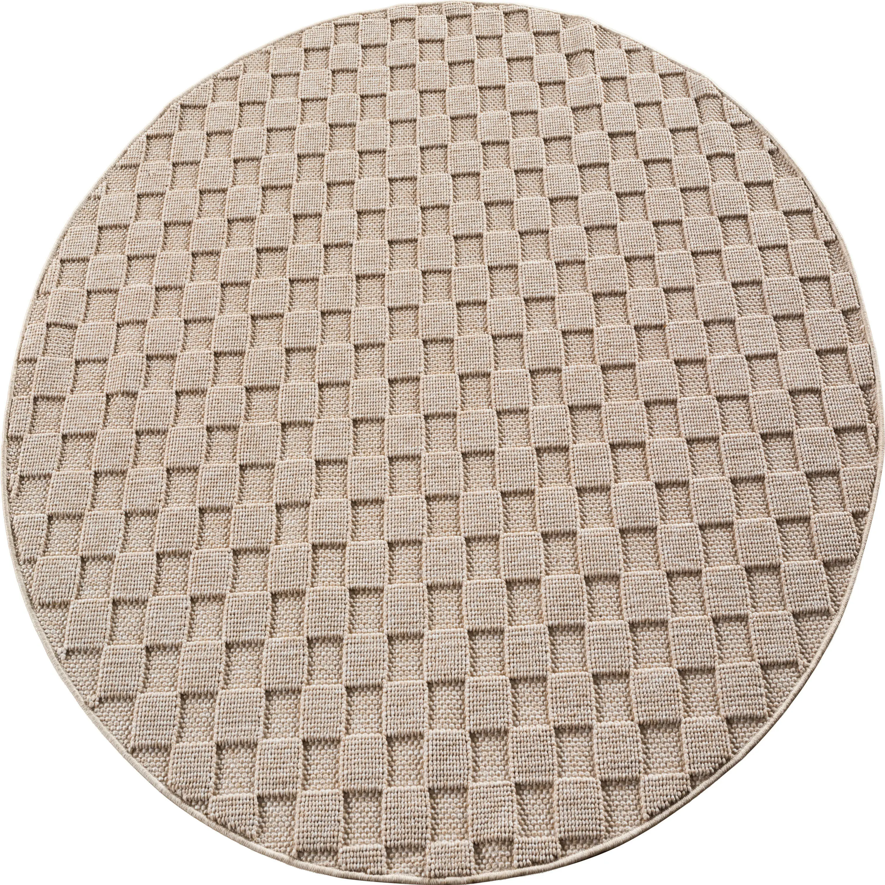Ayyildiz, Kusový koberec Helix 2203 beige kruh,