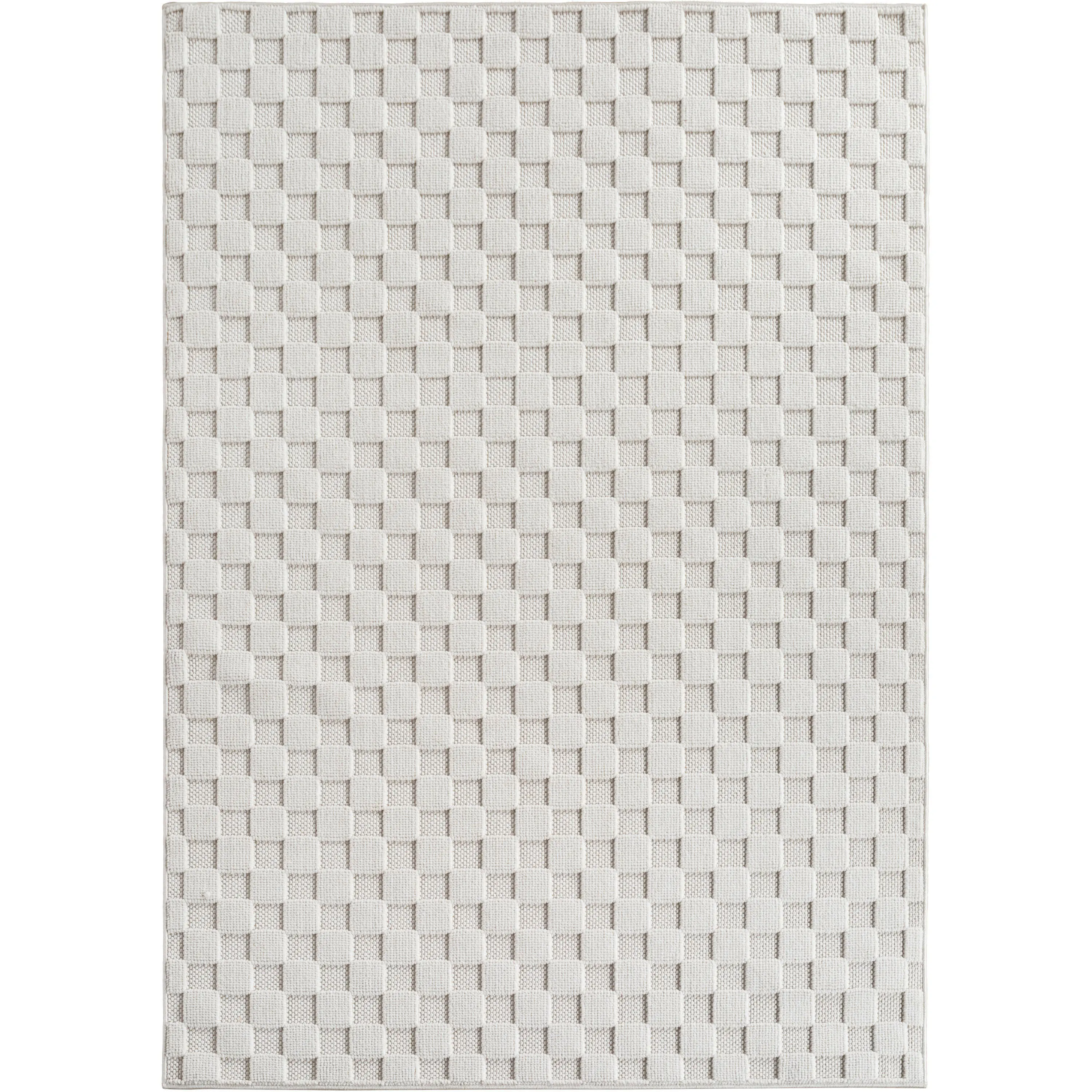 Ayyildiz, Běhoun Helix 2203 cream, 80x250, bílá, chodba / předsíň