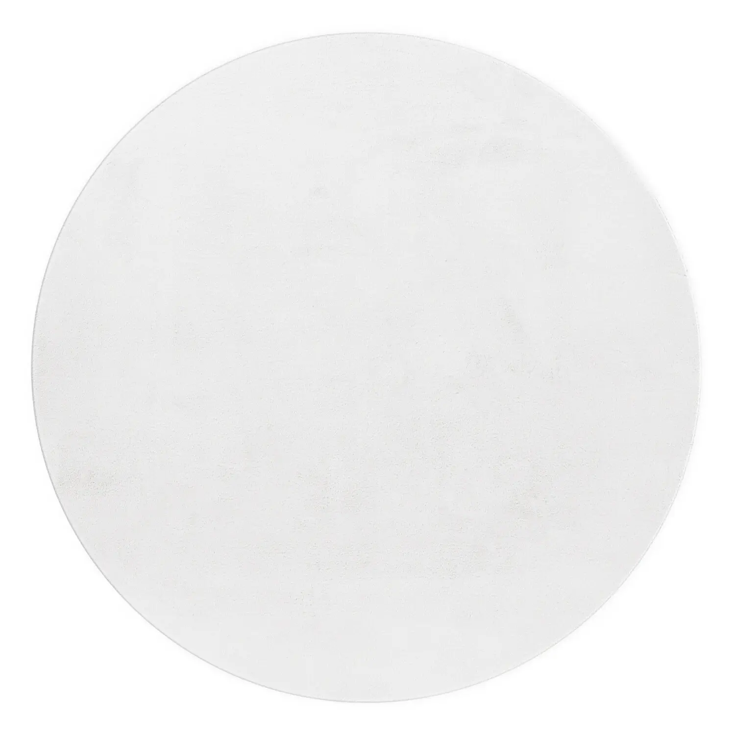 Kusový koberec Pouffy 5100 White kruh 120x120 cm