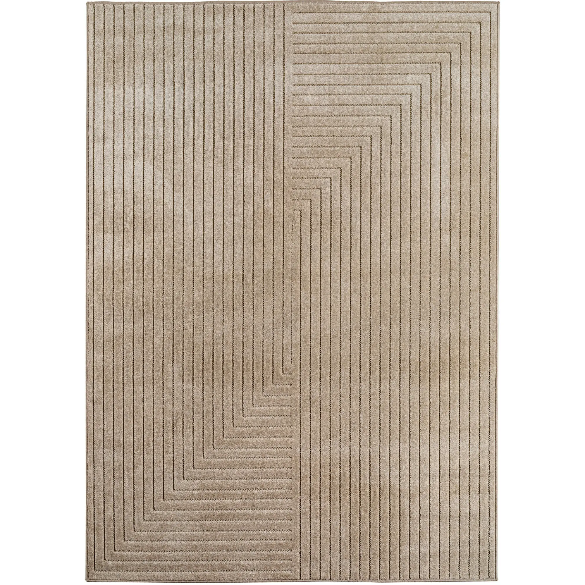 Ayyildiz, Běhoun Nova 1202 beige - na ven i na doma, 80x250, béžová, chodba / předsíň