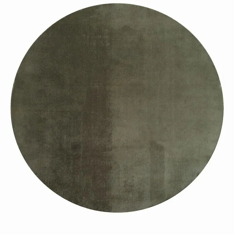 Ayyildiz, Kusový koberec Joy 1400 green kruh, 80x80 (průměr) kruh, zelená, chodba / předsíň