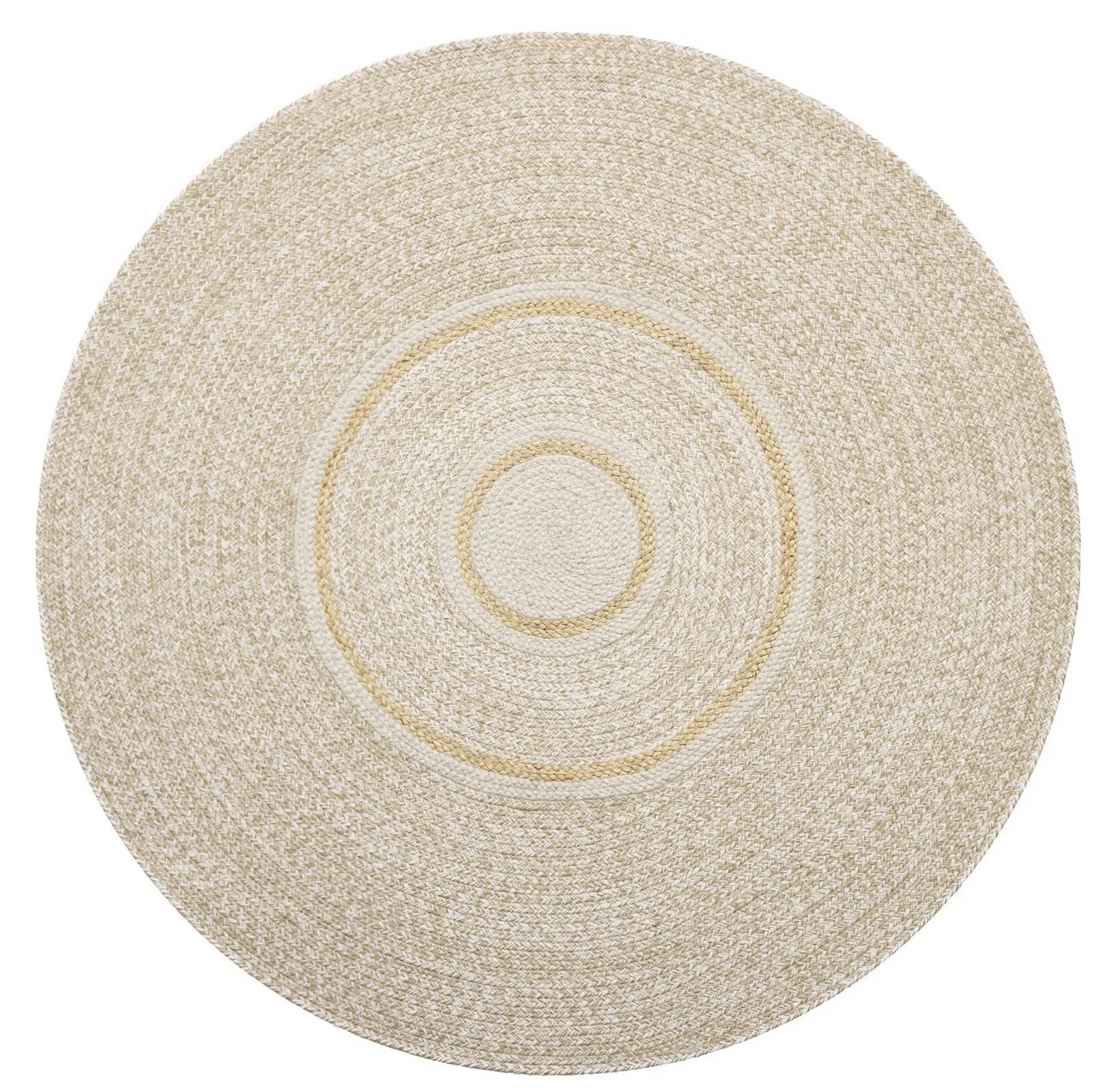 Diamond Carpets India, Ručně vázaný kusový koberec Cirra J-50 Natural kruh,