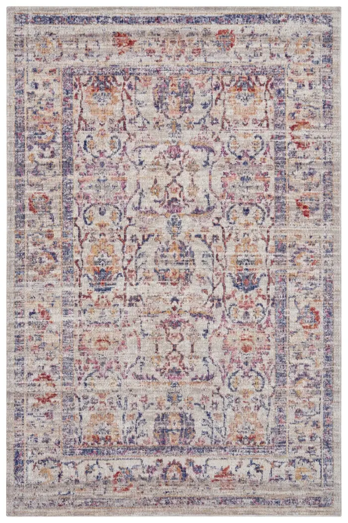 Hanse Home, AKCE: 120x170 cm Kusový koberec Cairo 105591 Luxor Cream Multicolored – na ven i na doma, vícebarevná, chodba / předsíň