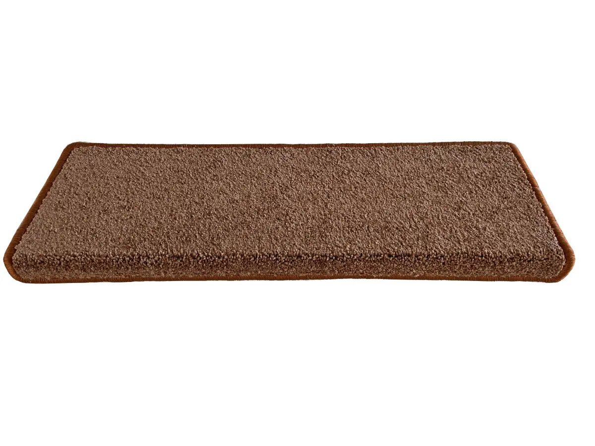 Vopi Nášlapy na schody Capri měděný obdélník, samolepící - 25x80 obdélník (rozměr včetně ohybu)