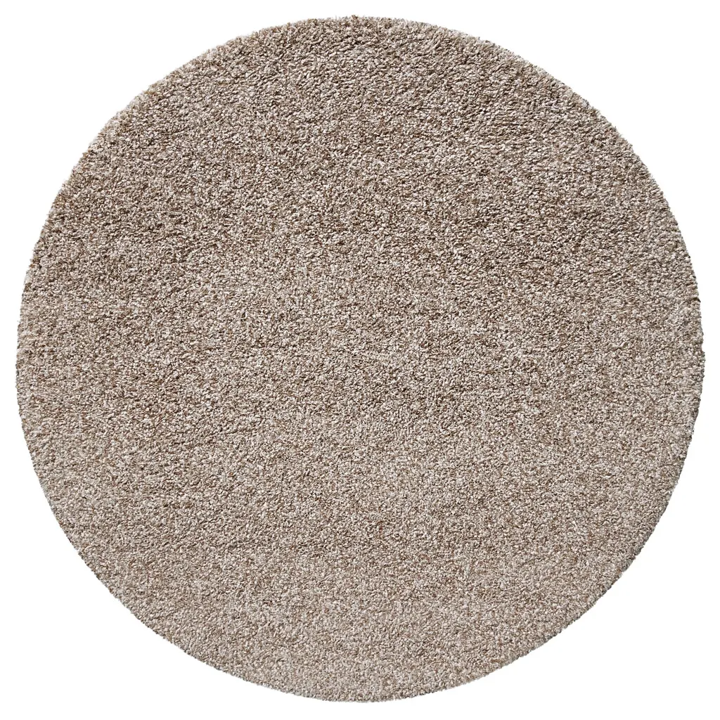 Ayyildiz, DOPRODEJ: 200x200 (průměr) kruh cm Kusový koberec Life Shaggy 1500 beige kruh, 200x200 (průměr) kruh, béžová, ložnice