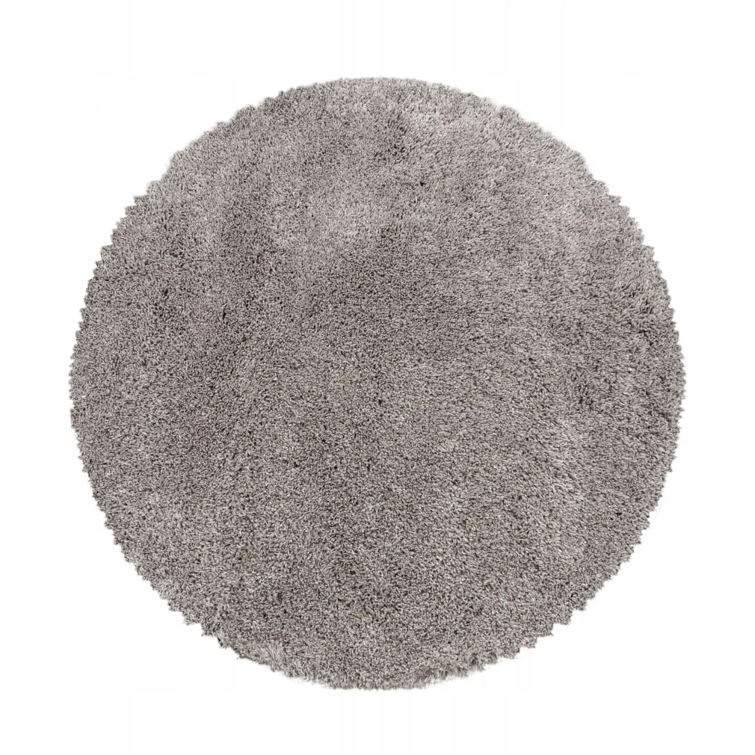 Ayyildiz, Kusový koberec Fluffy Shaggy 3500 beige kruh,
