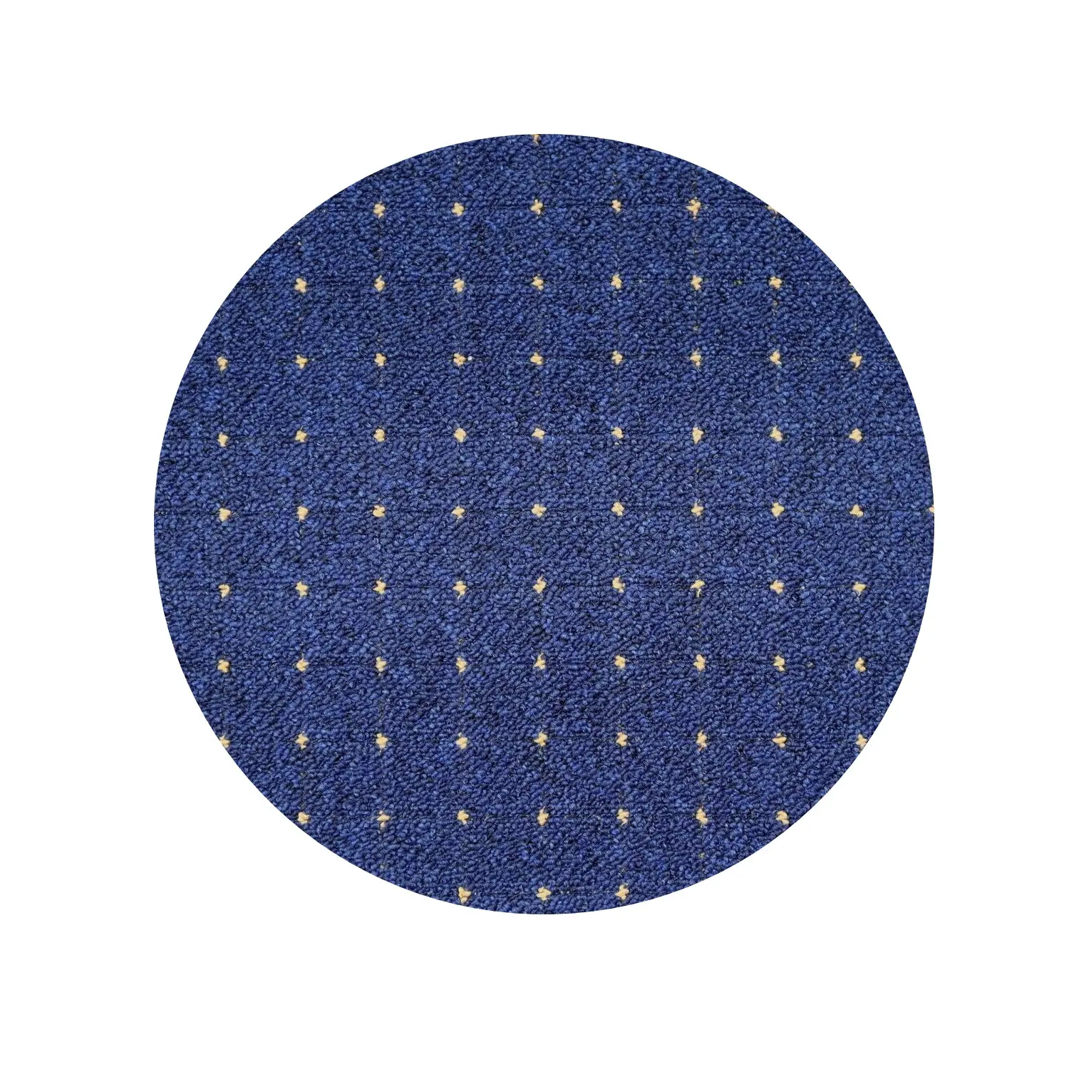 Condor Carpets, AKCE: 80x80 (průměr) kruh cm Kusový koberec Udinese modrý kruh, šedá, chodba / předsíň