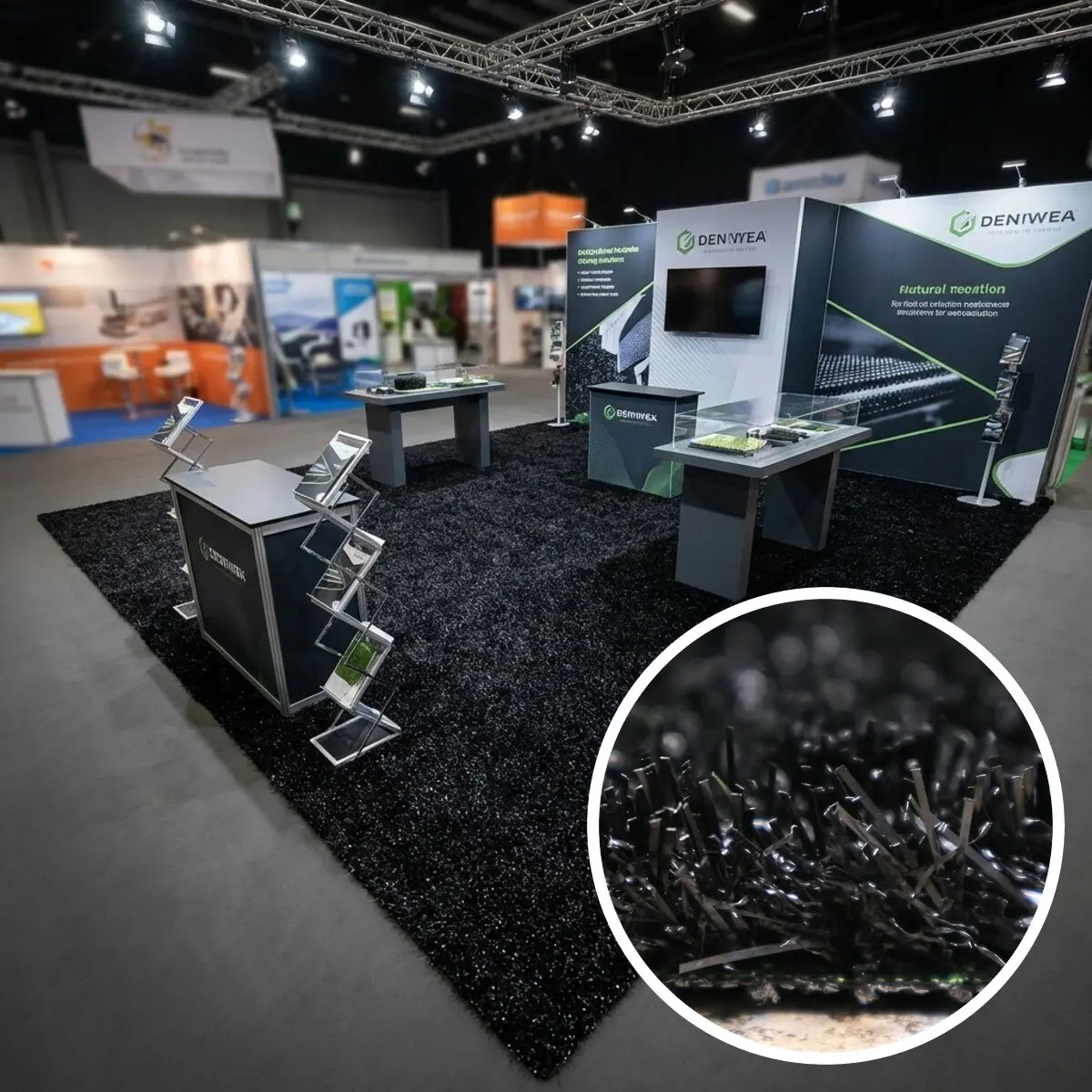 Europe Grass, Umělá tráva PartyGrass Black,
