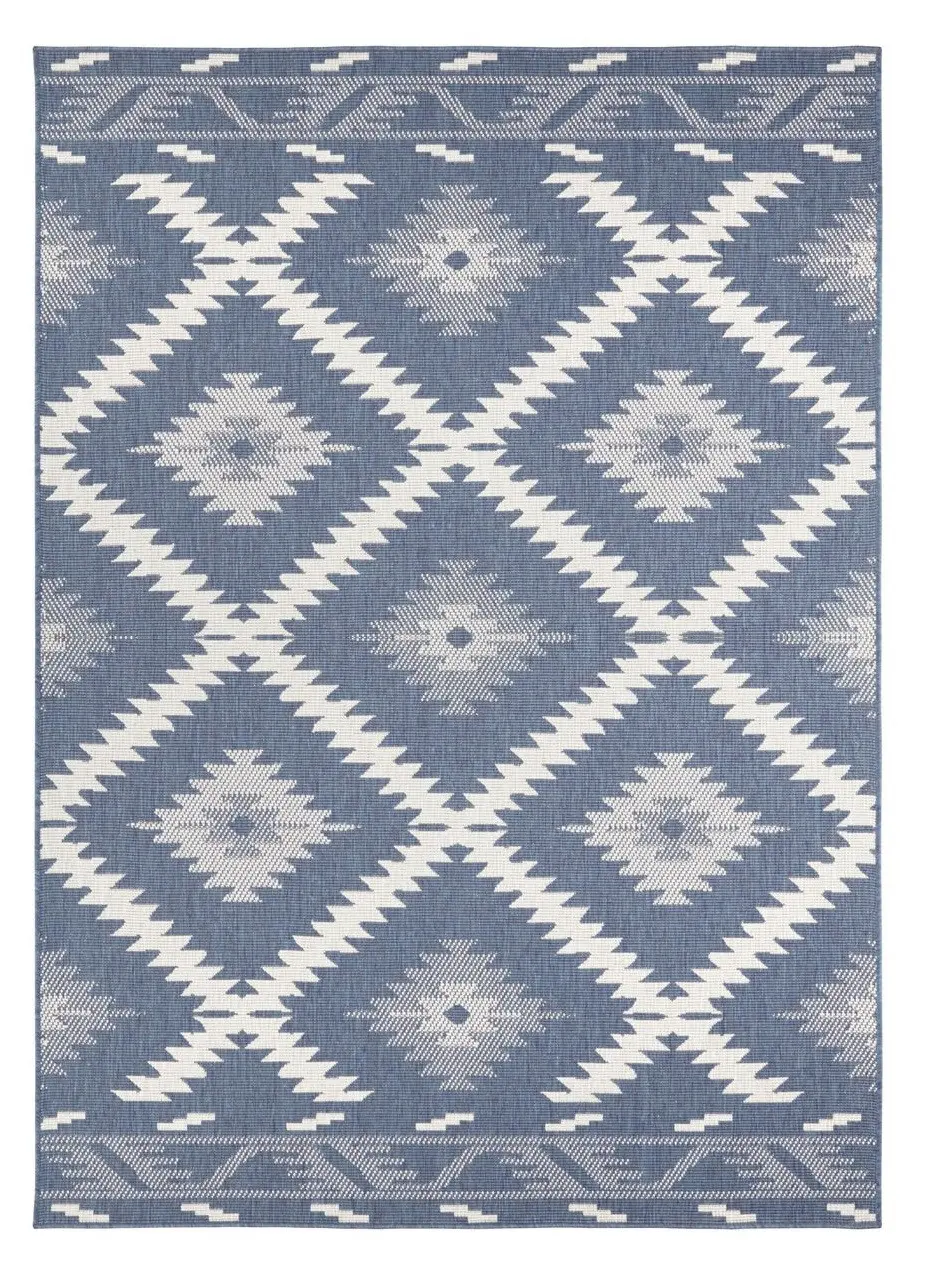 Hanse Home, DOPRODEJ: 120x170 cm Kusový koberec Twin Supreme 103430 Malibu blue creme – na ven i na doma, 120x170, modrá, chodba / předsíň
