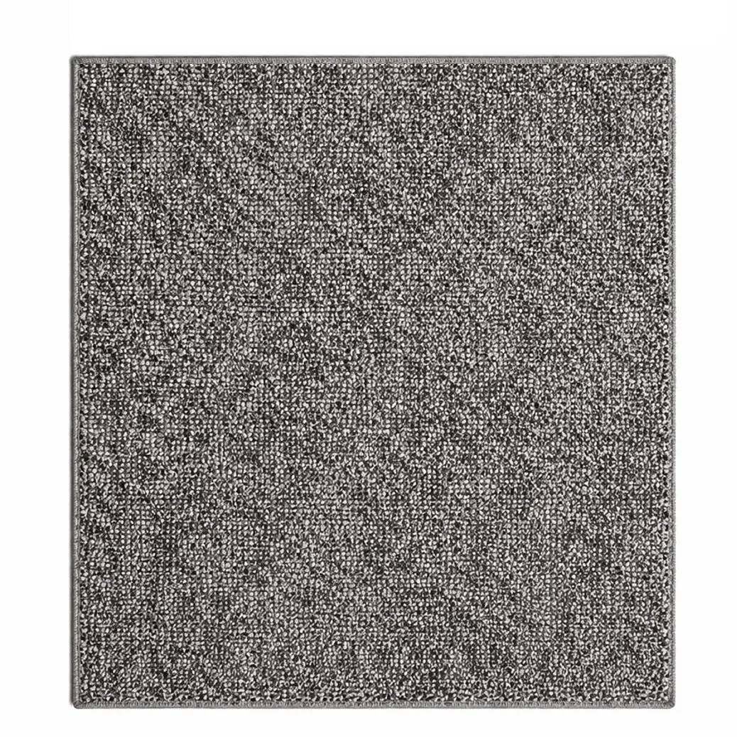 Vopi, Kusový koberec Madrid šedý čtverec, 250x250, šedá, chodba / předsíň