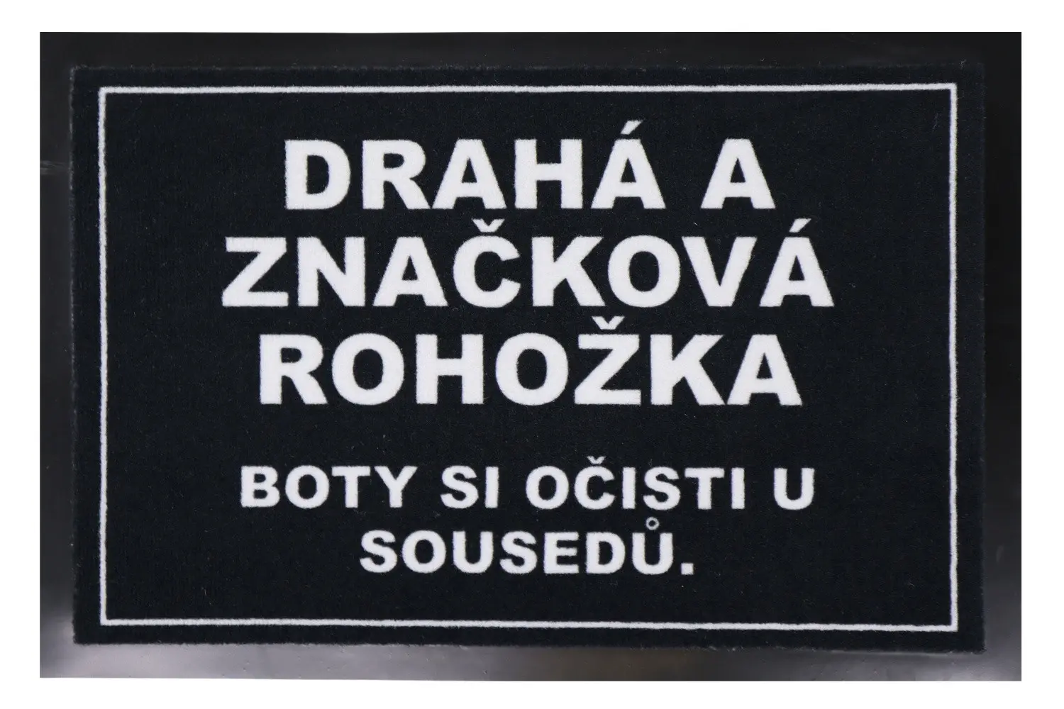 Mercury Flooring, POSLEDNÍ ŠANCE: Drahá a značková rohožka 40x60 cm - na ven i na doma, 40x60, černá