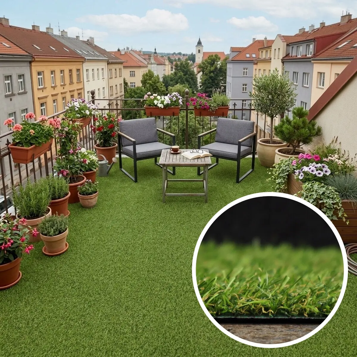 Betap, Umělá tráva Robina New,