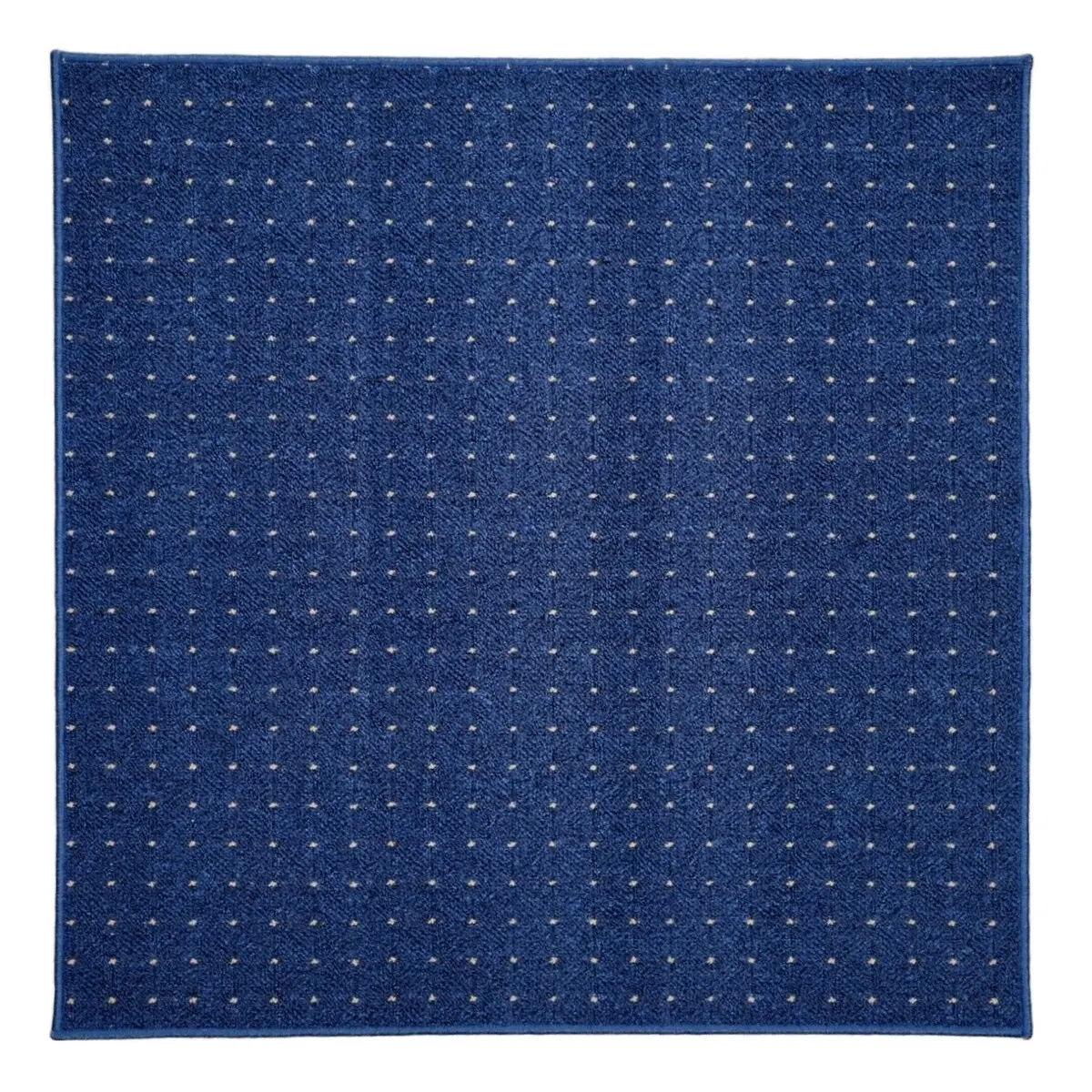 Condor Carpets, Kusový koberec Udinese modrý čtverec, 80x80, modrá, chodba / předsíň